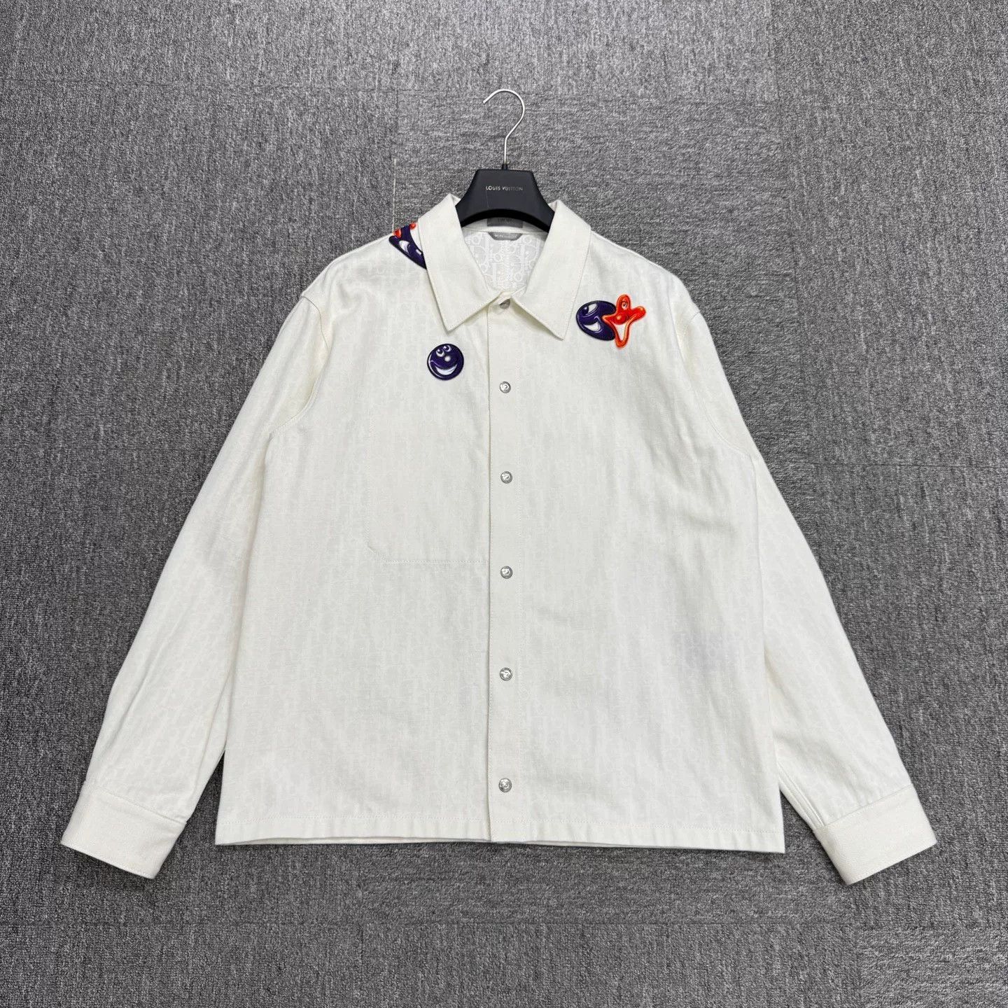 Dior Dior x Kenny Scharf Denim Jacket Size US L / EU 52-54 / 3 - 1 Thumbnail