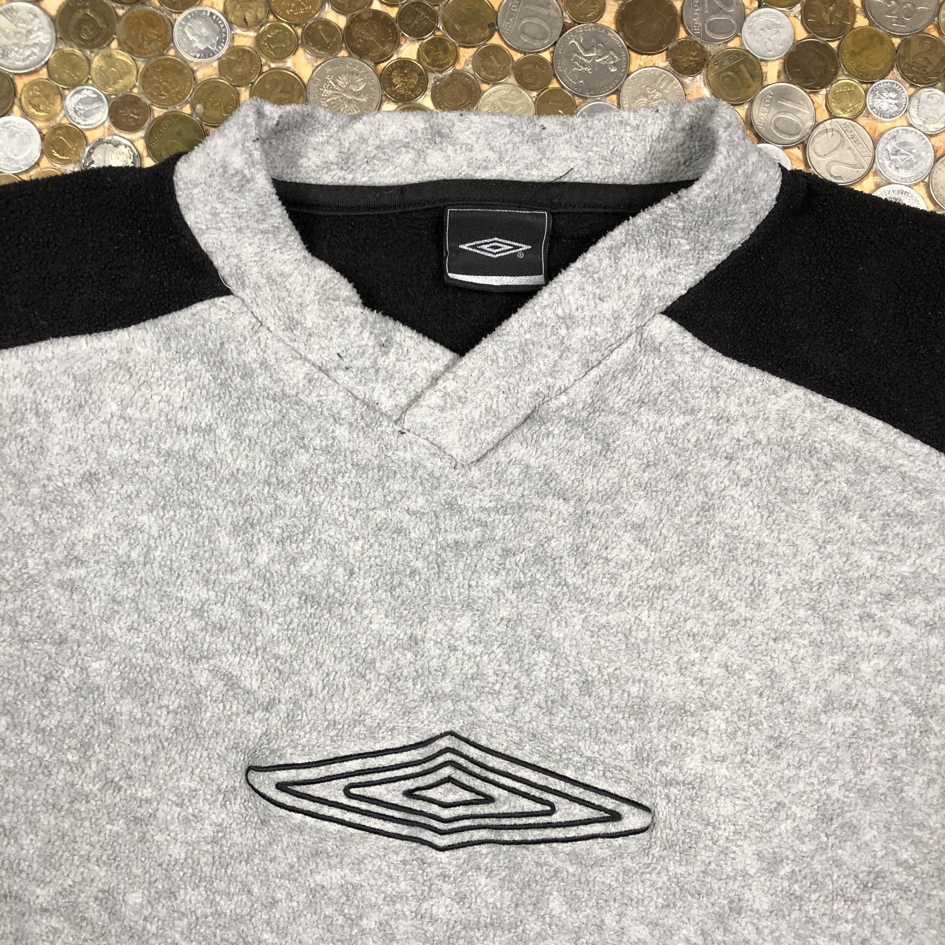 Umbro Umbro Vintage Fleece 90's sweatshirt Size US XL / EU 56 / 4 - 2 Thumbnail