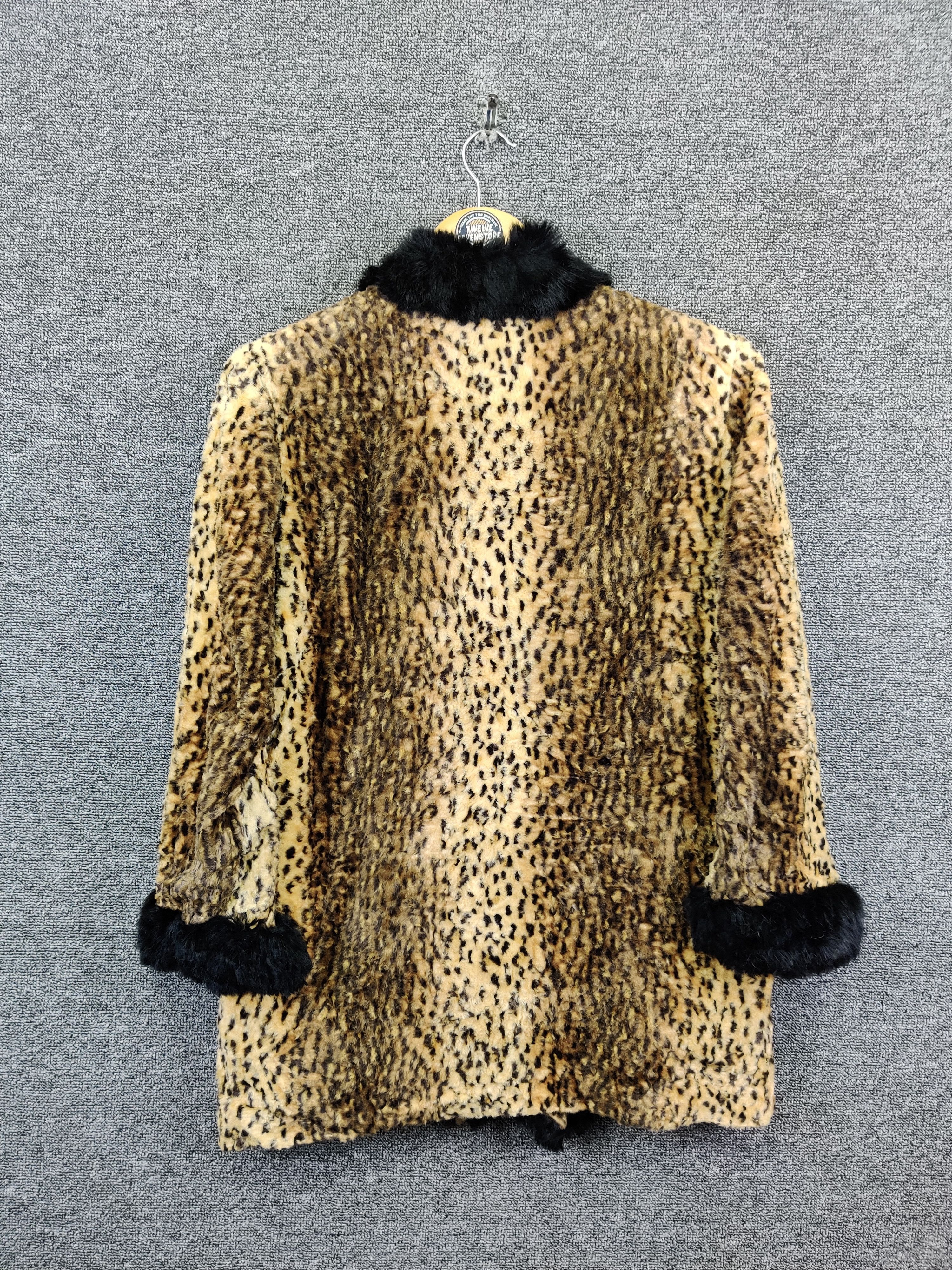 Japanese Brand Vintage Cestlheure Exquise Leopard Fur Cardigan Size US M / EU 48-50 / 2 - 7 Thumbnail