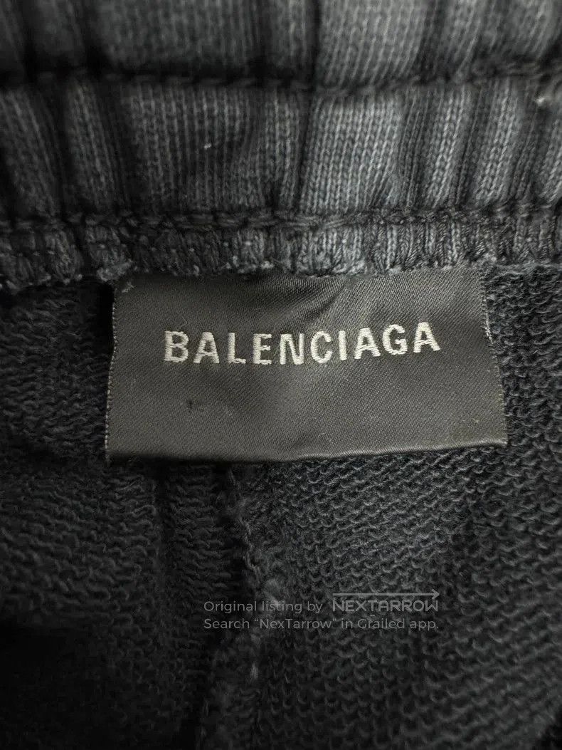 Balenciaga Balenciaga Washed Grey Logo Pants XS Size. Size US 26 / EU 42 - 5 Thumbnail
