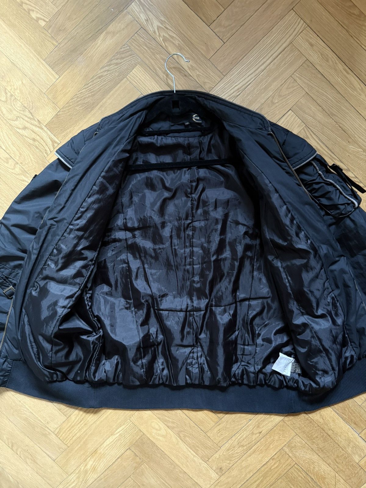 Just Cavalli Just Cavalli/Roberto Cavalli Cargo Gun Black Utility Bomber Size US M / EU 48-50 / 2 - 19 Thumbnail
