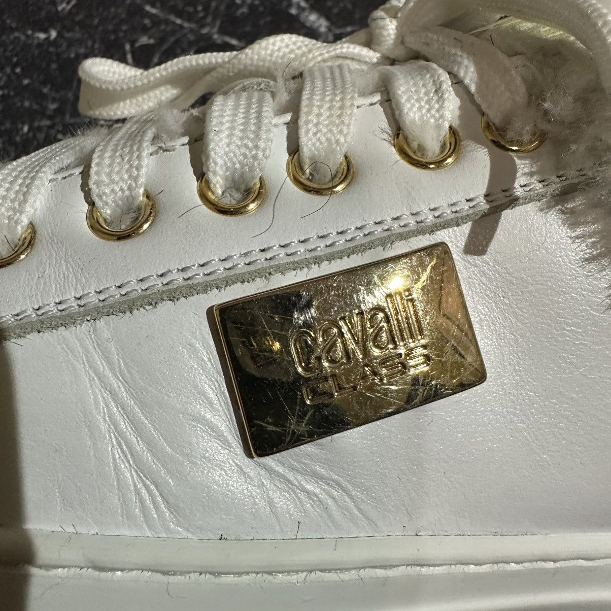 Cavalli Class Cavalli Class Women’s Leather Warm Sneakers Size 37 Size US 7 / IT 37 - 9 Thumbnail