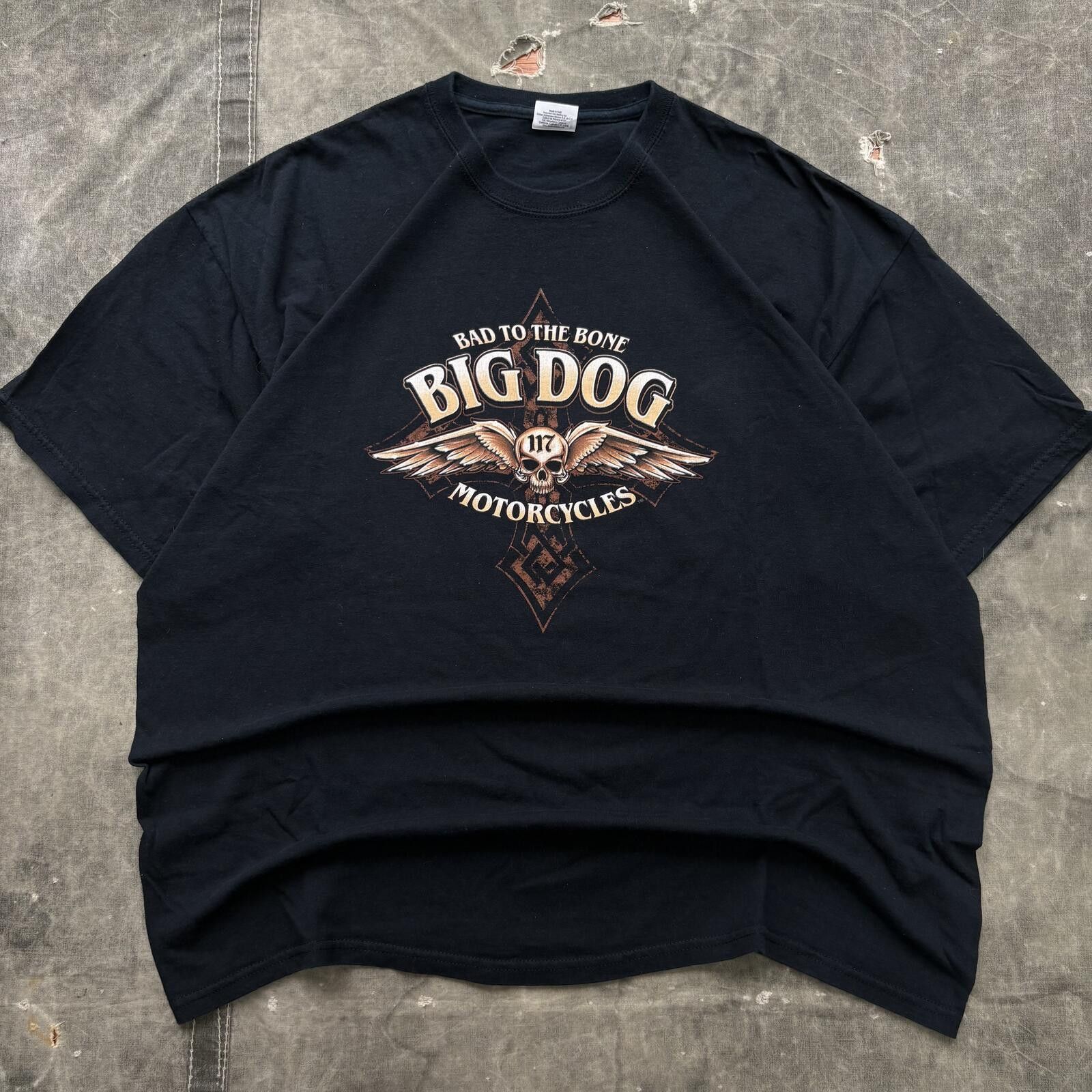 Gildan Vintage Y2K Big Dog Motorcycles West Coast Choppers Shirt Size US XL / EU 56 / 4 - 1 Thumbnail