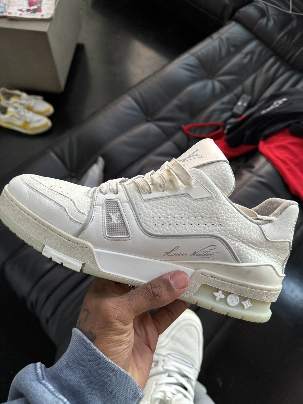 Louis Vuitton LV Trainer Size US 9 / EU 42 - 6 Thumbnail
