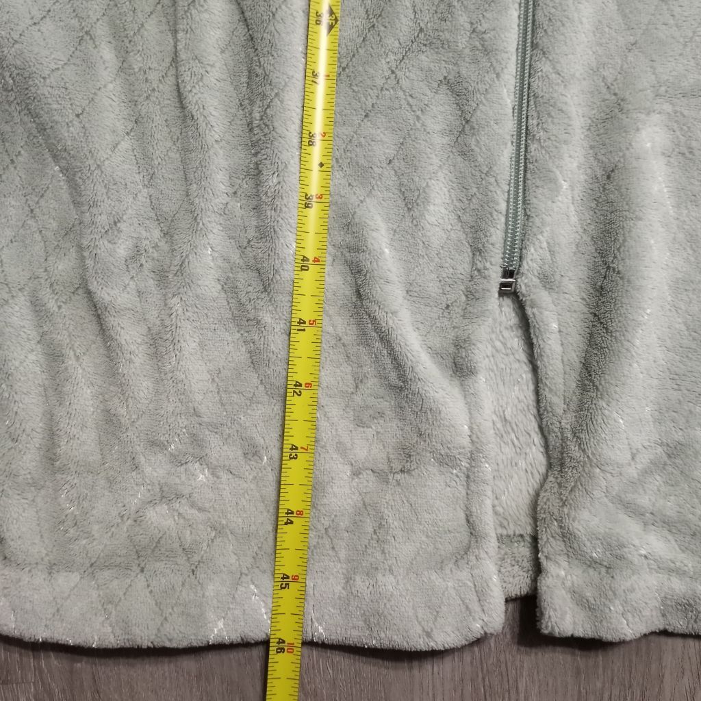 Oscar De La Renta Vintage Oscar Dela Renta Full Zip Night Robe Maxi Mint Green Size S / US 4 / IT 40 - 12 Thumbnail