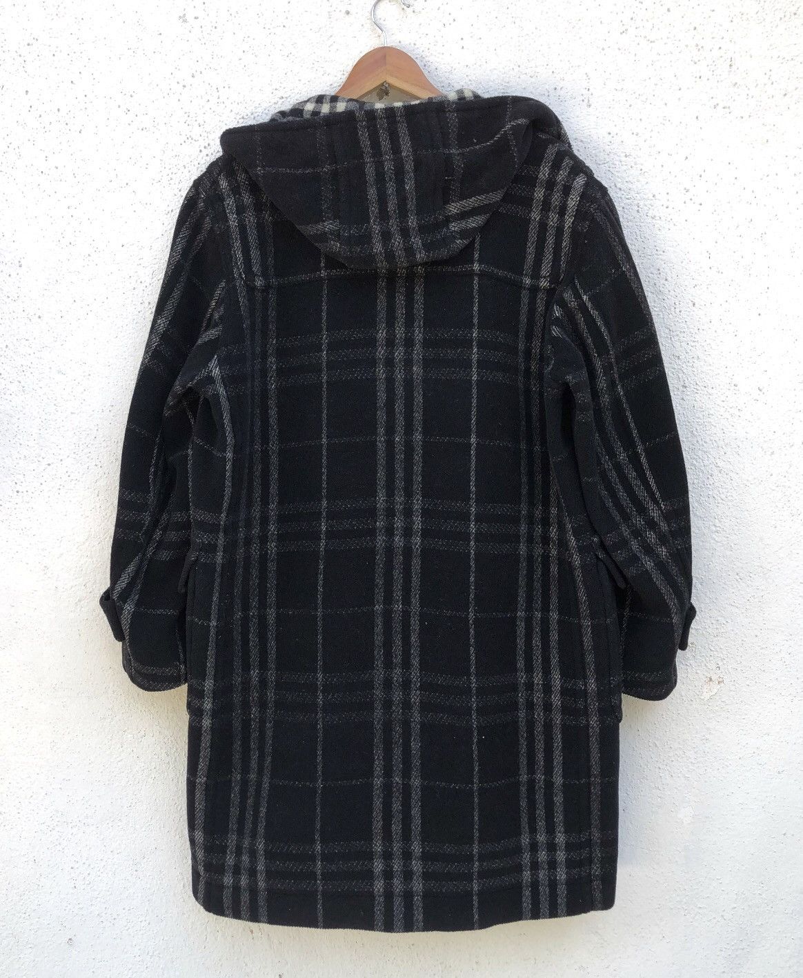 Burberry Authentic Burberry London Novacheck Wool Duffle Coat Jacket Size US M / EU 48-50 / 2 - 8 Thumbnail