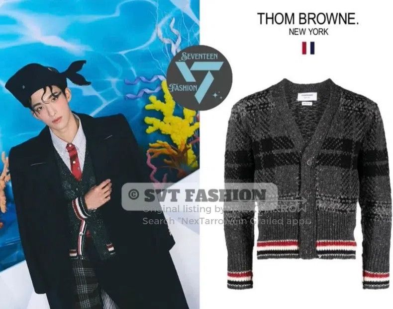 Thom Browne Thom Browne cardigan Size US L / EU 52-54 / 3 - 2 Thumbnail