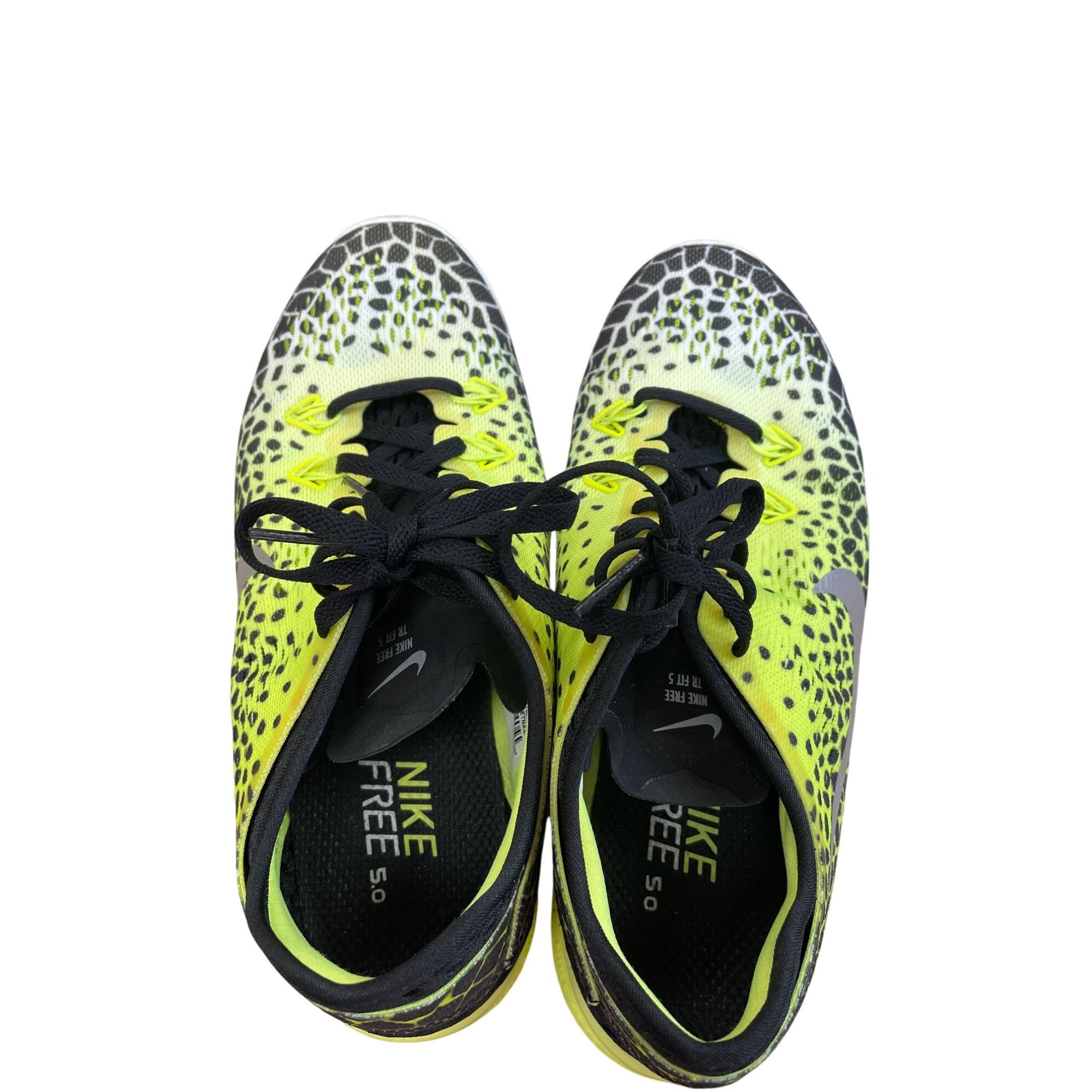 Nike Nike Free 5.0 V4 womans yellow black running sneakers shoes Size US 6.5 / IT 36.5 - 8 Thumbnail