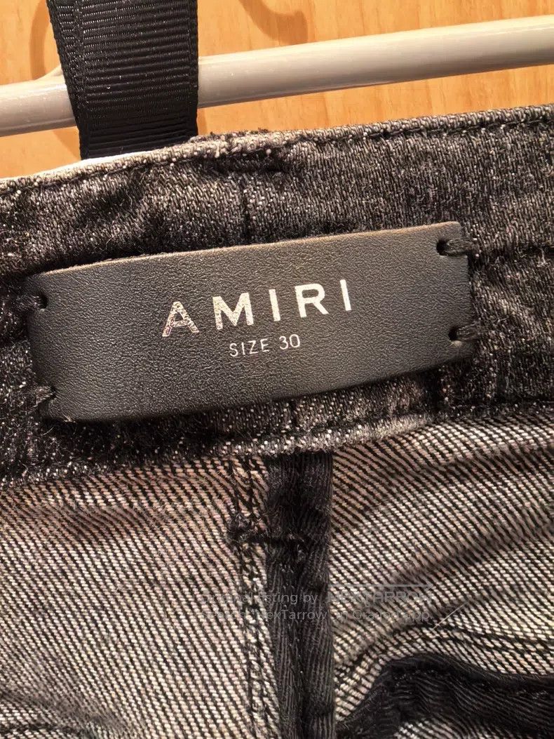 Amiri Amiri Splatter Destroyed Denim Jeans Size US 30 / EU 46 - 2 Thumbnail