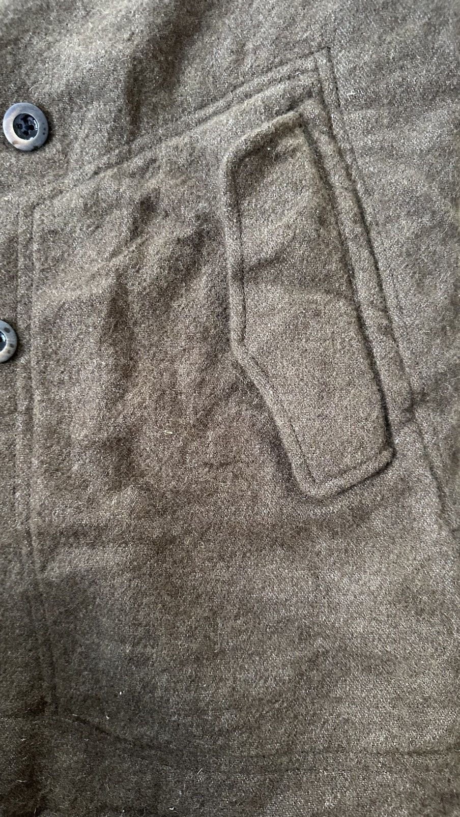 Margaret Howell MHL UTILITY WOOL COAT Size US L / EU 52-54 / 3 - 3 Thumbnail
