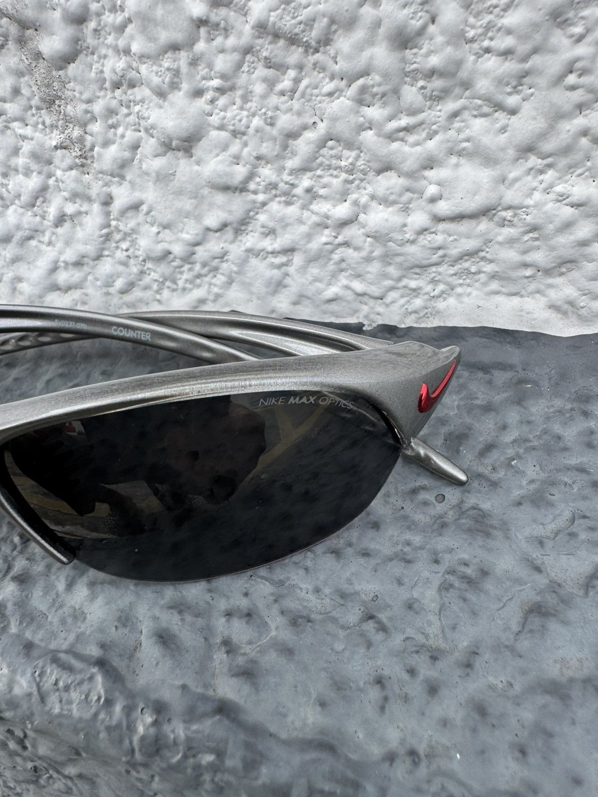 Nike Silver Nike Sunglasses Y2K Skylon Size ONE SIZE - 2 Thumbnail