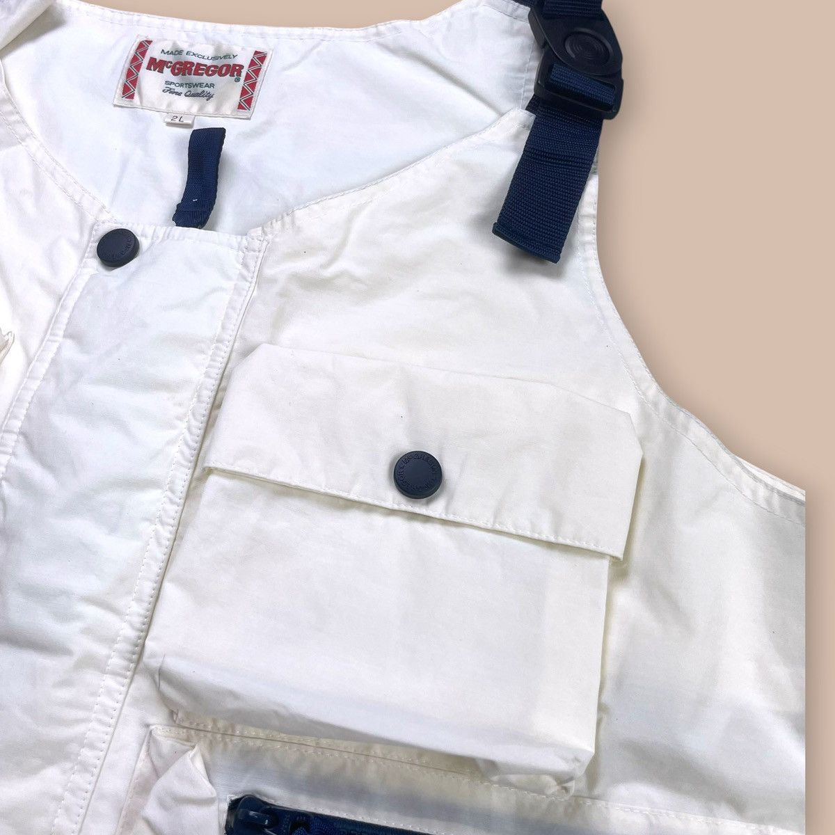 McGregor Vintage McGreger Multi Pocket Outdoor Vest Size US XL / EU 56 / 4 - 8 Thumbnail