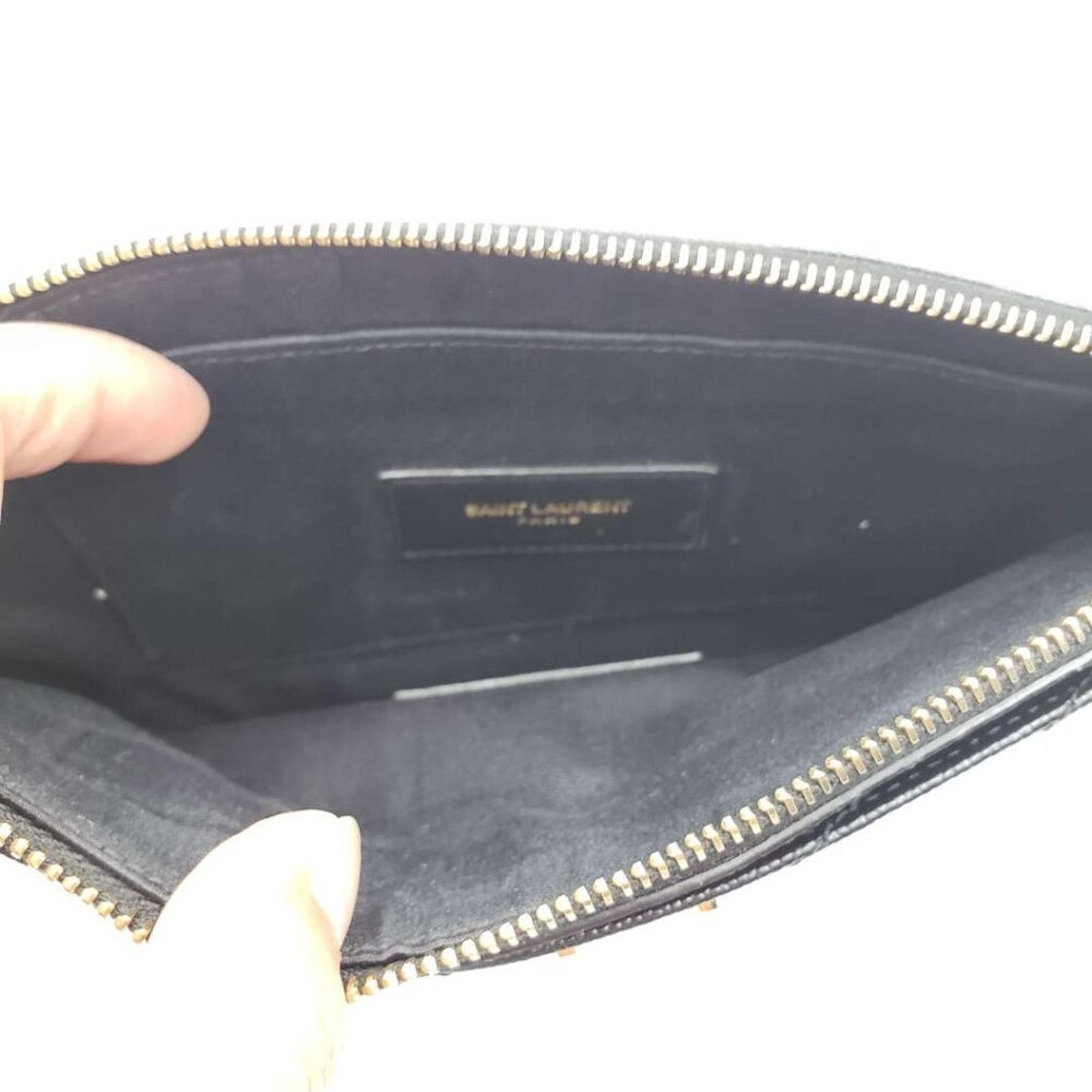 Yves Saint Laurent 100% Authentic Saint Laurent Bill Pouch Size ONE SIZE - 10 Thumbnail