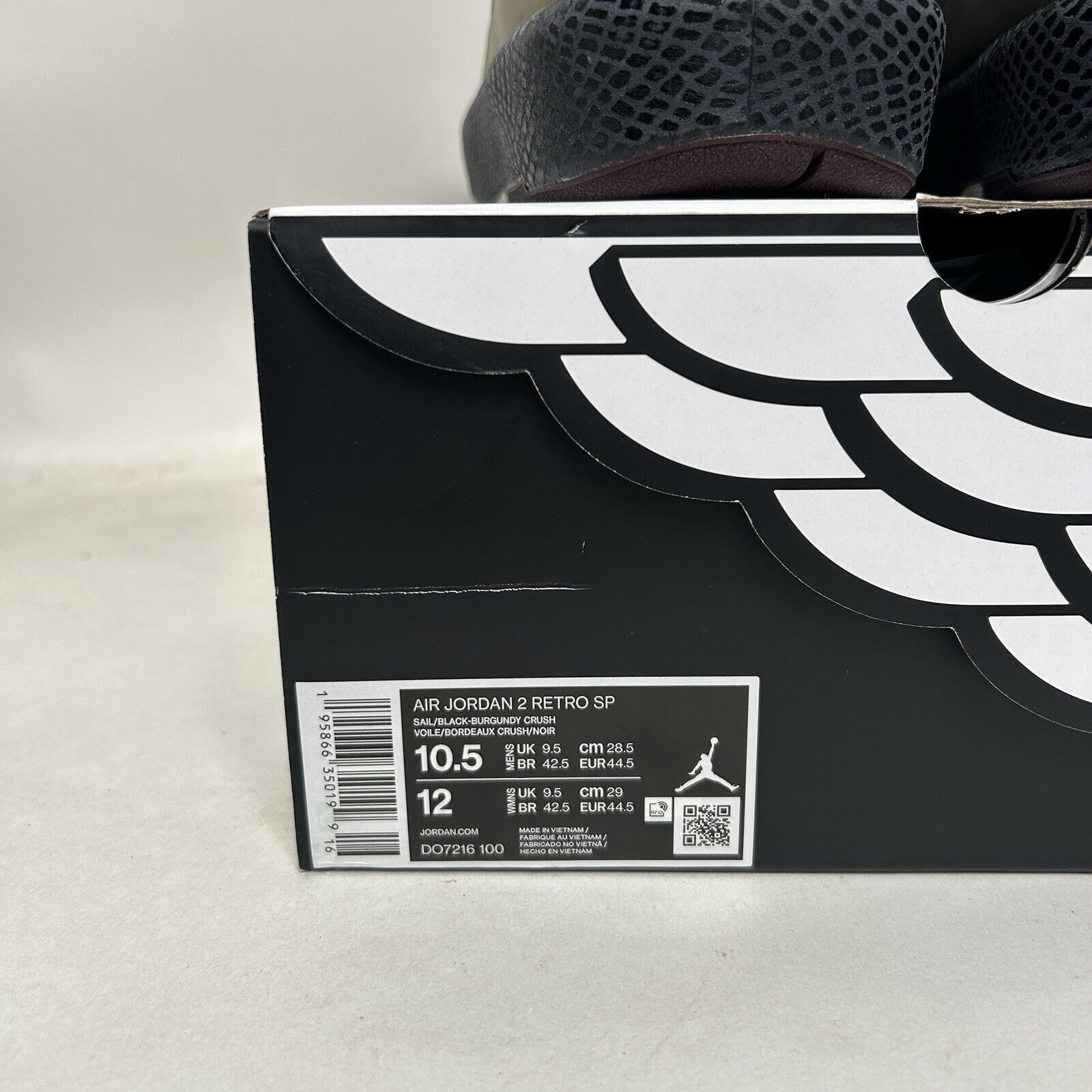 Jordan Brand Nike Air Jordan 2 Retro SP x A Ma Maniére “Airness” 2024 Size US 10.5 / EU 43-44 - 5 Thumbnail