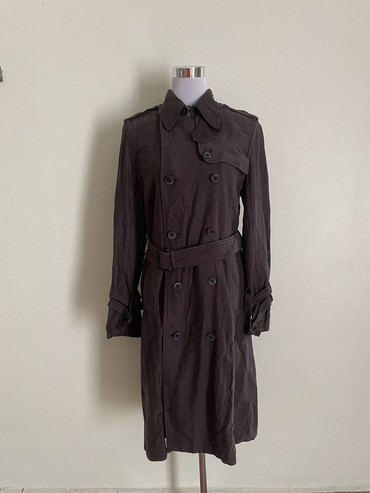 Diet Butcher Slim Skin × Japanese Brand Diet Butcher Slim Skin Trench Coat Size US S / EU 44-46 / 1 - 1 Thumbnail