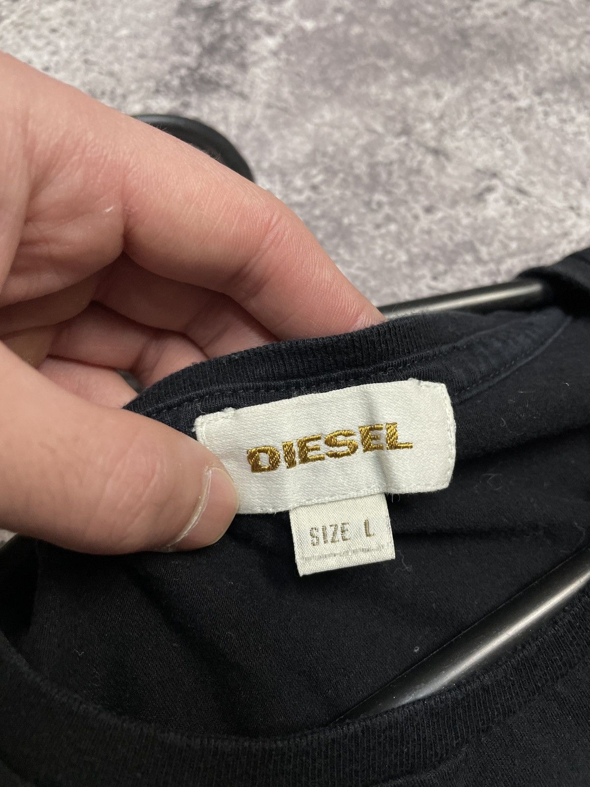 Diesel Vintage Diesel T-Shirt Avantgarde Style Big Logo Tee Size US M / EU 48-50 / 2 - 6 Thumbnail