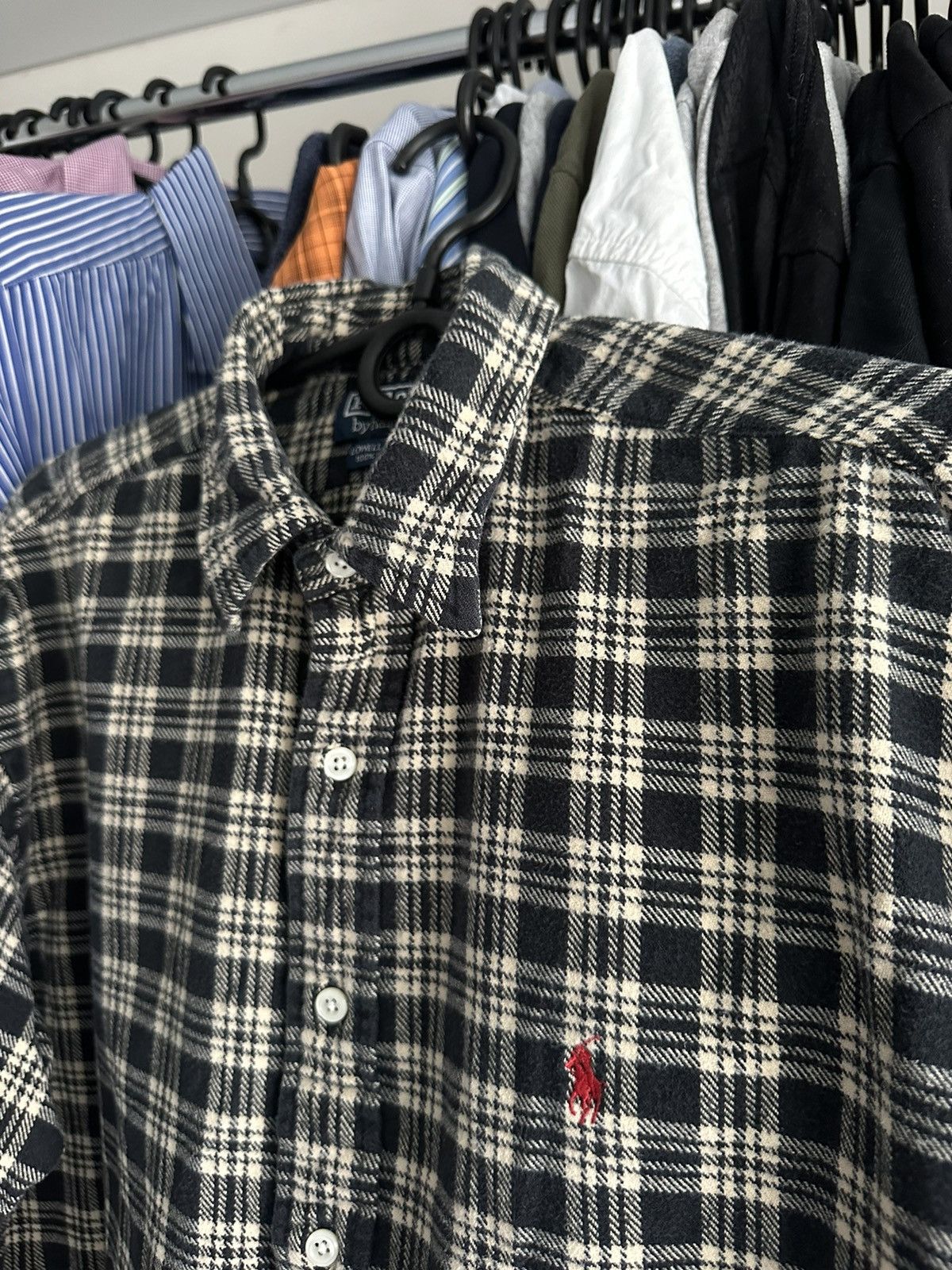 Polo Ralph Lauren × Vintage Polo Ralph Lauren Lowell Sport Button Up Plaid Flannel M Size US M / EU 48-50 / 2 - 14 Thumbnail