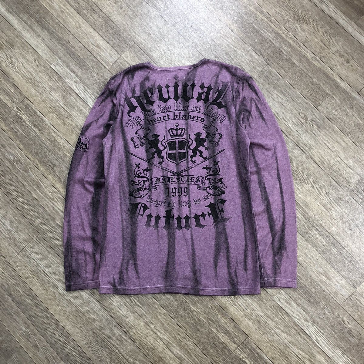 Japanese Brand × Le Grande Bleu (L.G.B.) × semanticdesign 2000s Semantic Design Poem Punk Lgb Style Long Sleeve Size US M / EU 48-50 / 2 - 15 Thumbnail