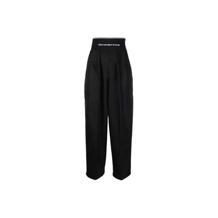 Alexander Wang Alexander Wang High-Waisted Loose Pants for Women 0079 Size 24" / US 00 / IT 34 - 1 Thumbnail