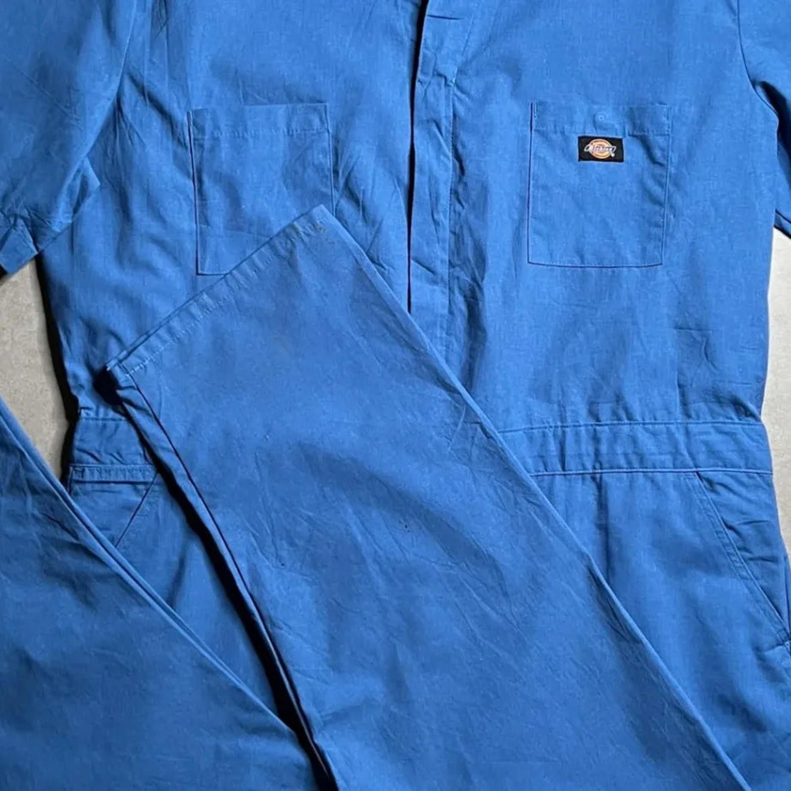 Dickies Vintage Dickies Blue Overalls - XXL Size ONE SIZE - 8 Thumbnail