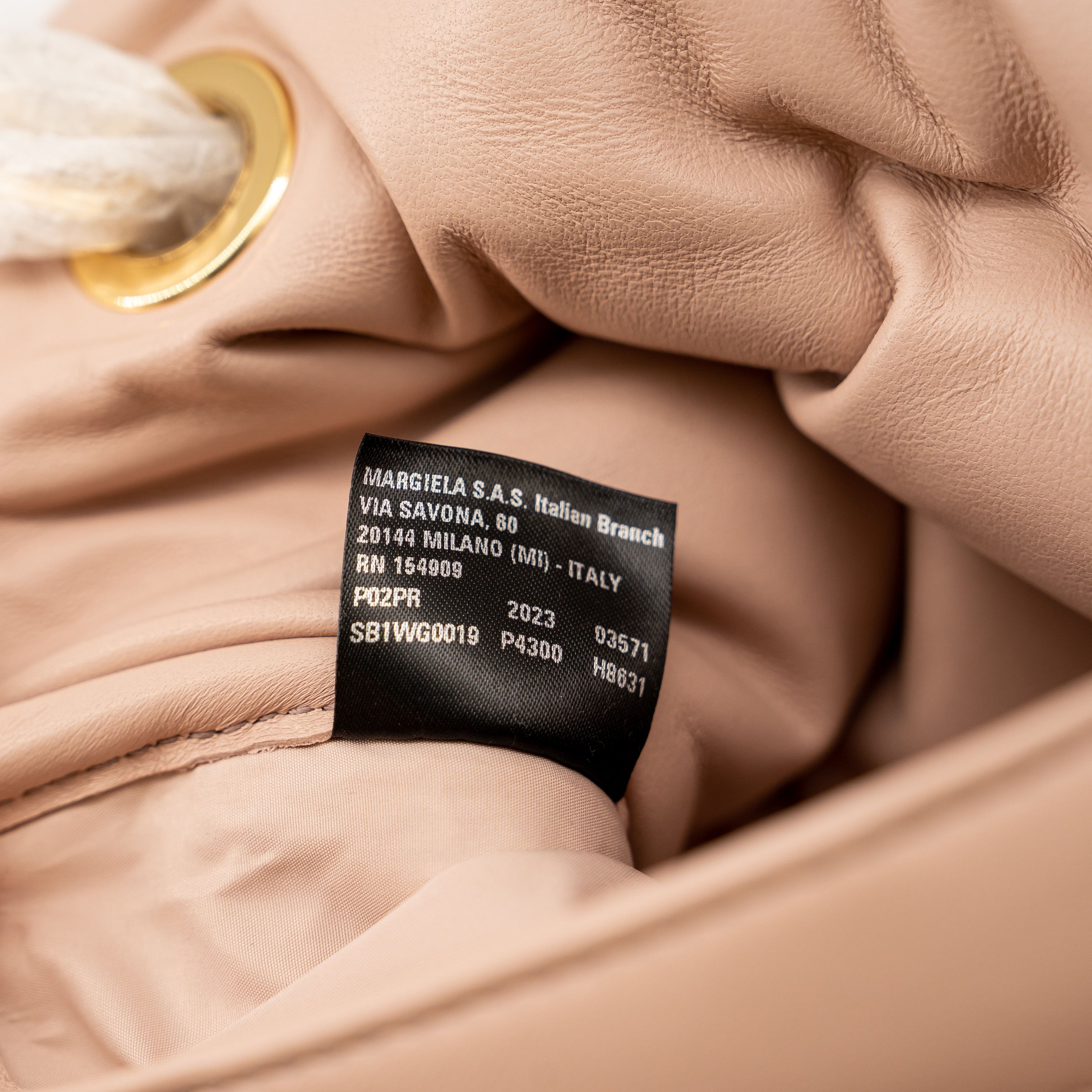 Maison Margiela Maison Margiela Pink Small Glam Slam Bag Chain Leather Size ONE SIZE - 9 Thumbnail