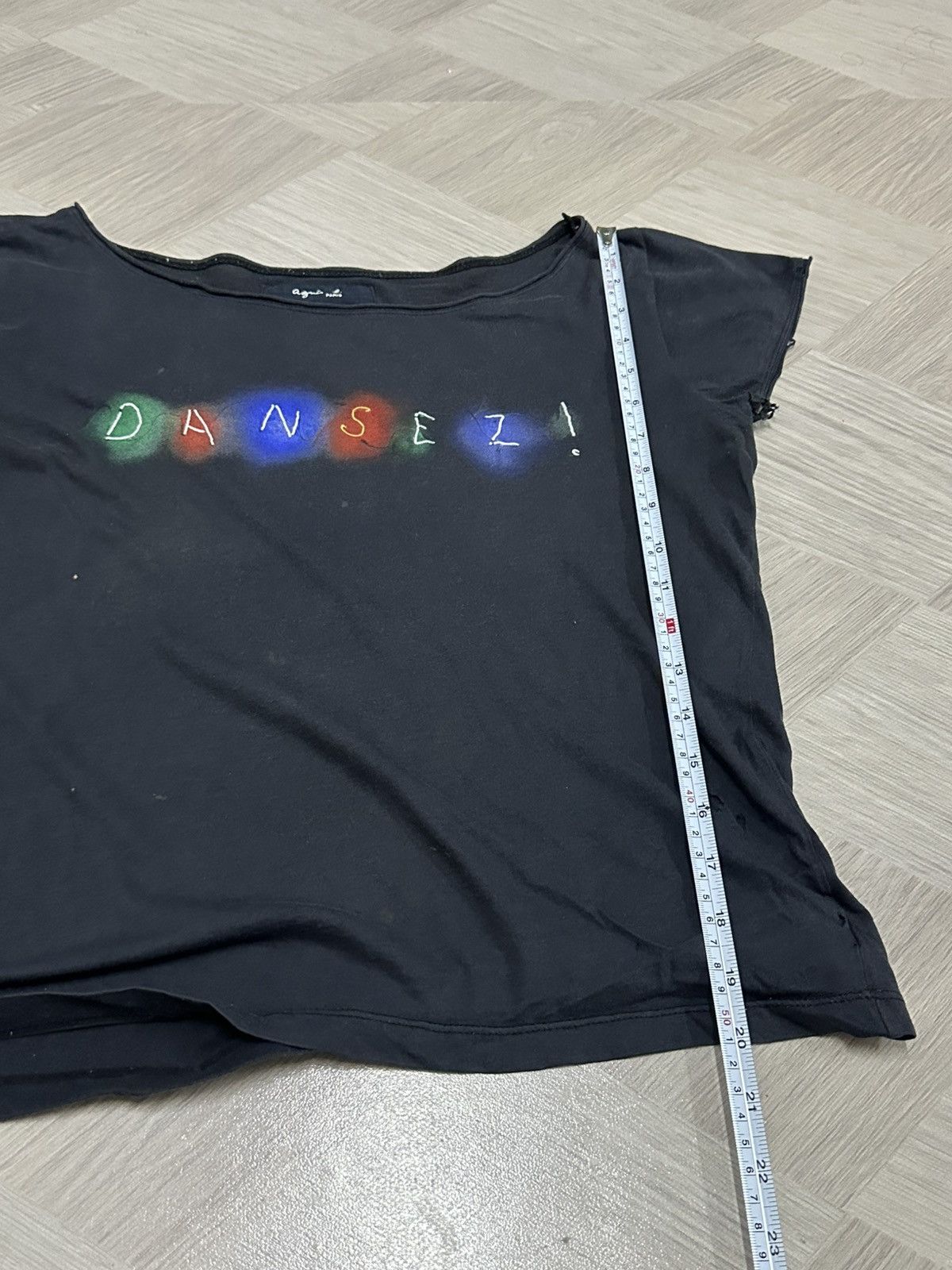 agnes b. Agnes B. X Claude Leveque “ Dansez ” Distressed Tee Size US XS / EU 42 / 0 - 11 Thumbnail