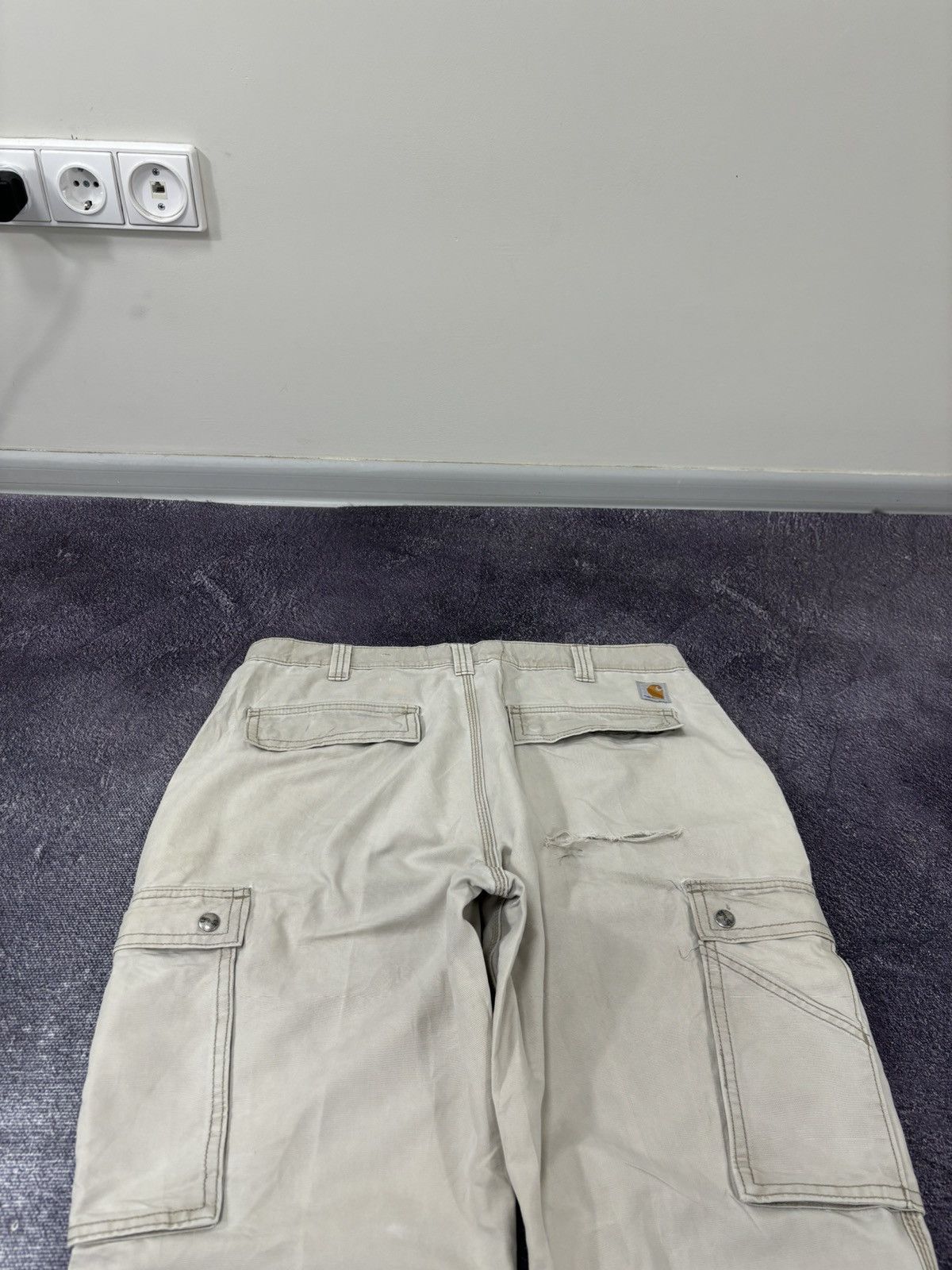 Carhartt Vintage Carhartt Y2K Work Hype Relaxed Fit Cargo Pants Size US 36 / EU 52 - 6 Thumbnail
