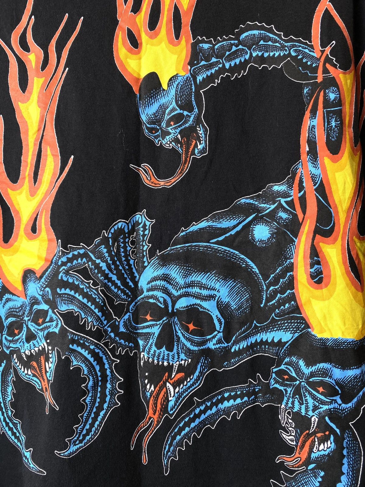 Allsaints Vintage All Saints Skull Dragon Art T Shirt Hype Y2K Size US M / EU 48-50 / 2 - 8 Thumbnail