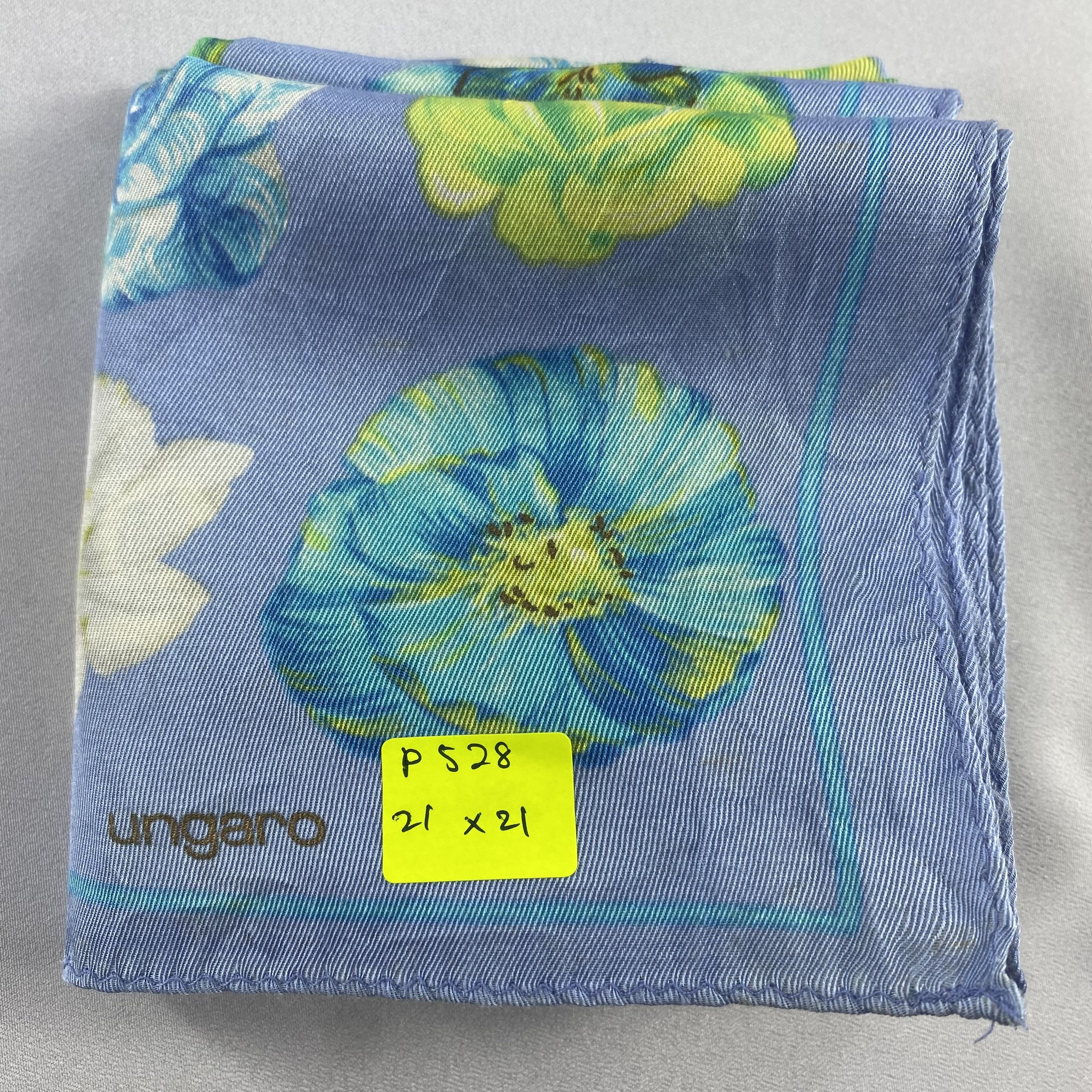 Emanuel Ungaro × Vintage Emanuel Ungaro Handkerchief / Neckerchief / Bandana-P528 Size ONE SIZE - 5 Thumbnail