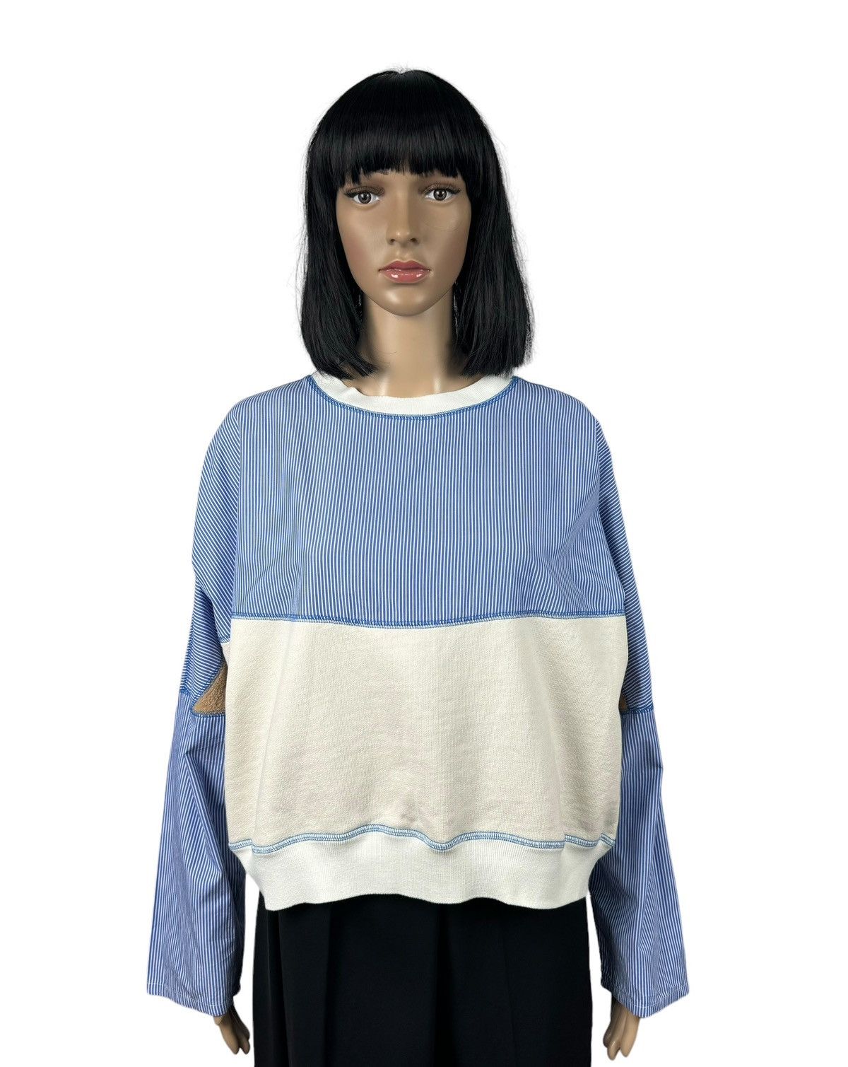 Designer Walk Of Shame Striped Sweatshirt Cotton size 38 Size XS / US 0-2 / IT 36-38 - 1 Thumbnail