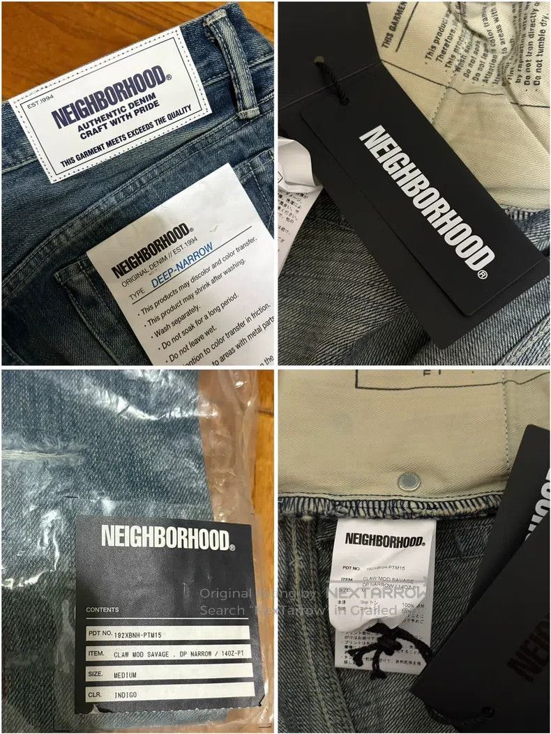 Neighborhood Neighborhood size M Washed Patched Jeans Size US 27 - 8 Thumbnail
