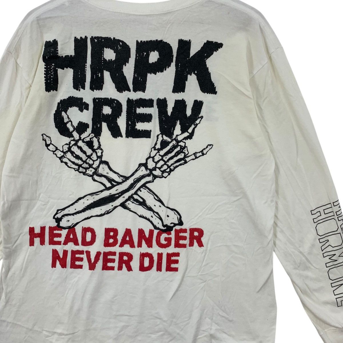 Band Tees MAXIMUM THE HORMONE Head Banger Never Die Tee Shirt Top Size US XL / EU 56 / 4 - 6 Thumbnail