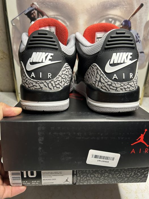 bold retro 3 black cement