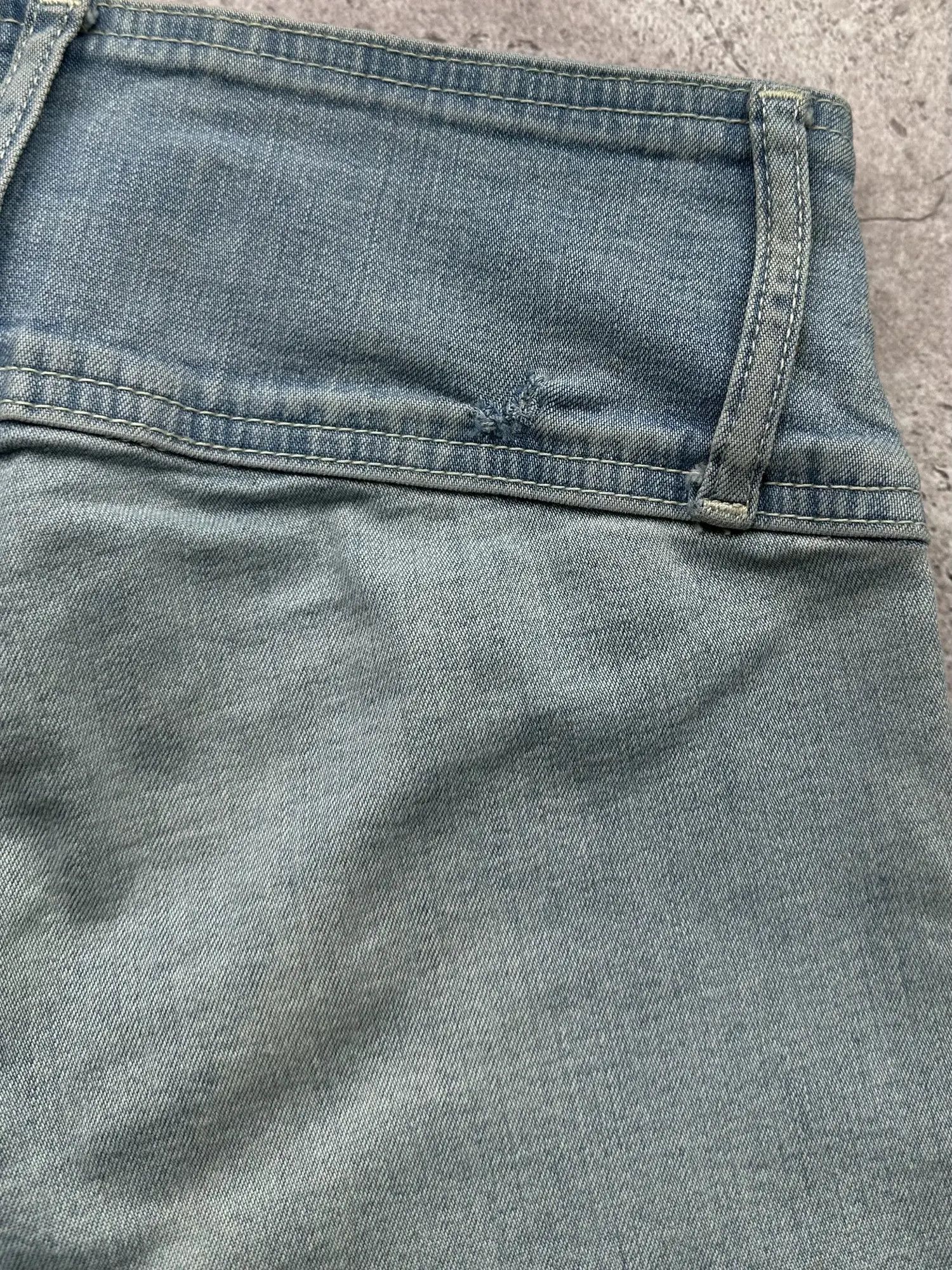 Japanese Brand Vintage Super Flare Jeans C112(V169) Size 24" / US 00 / IT 34 - 5 Thumbnail