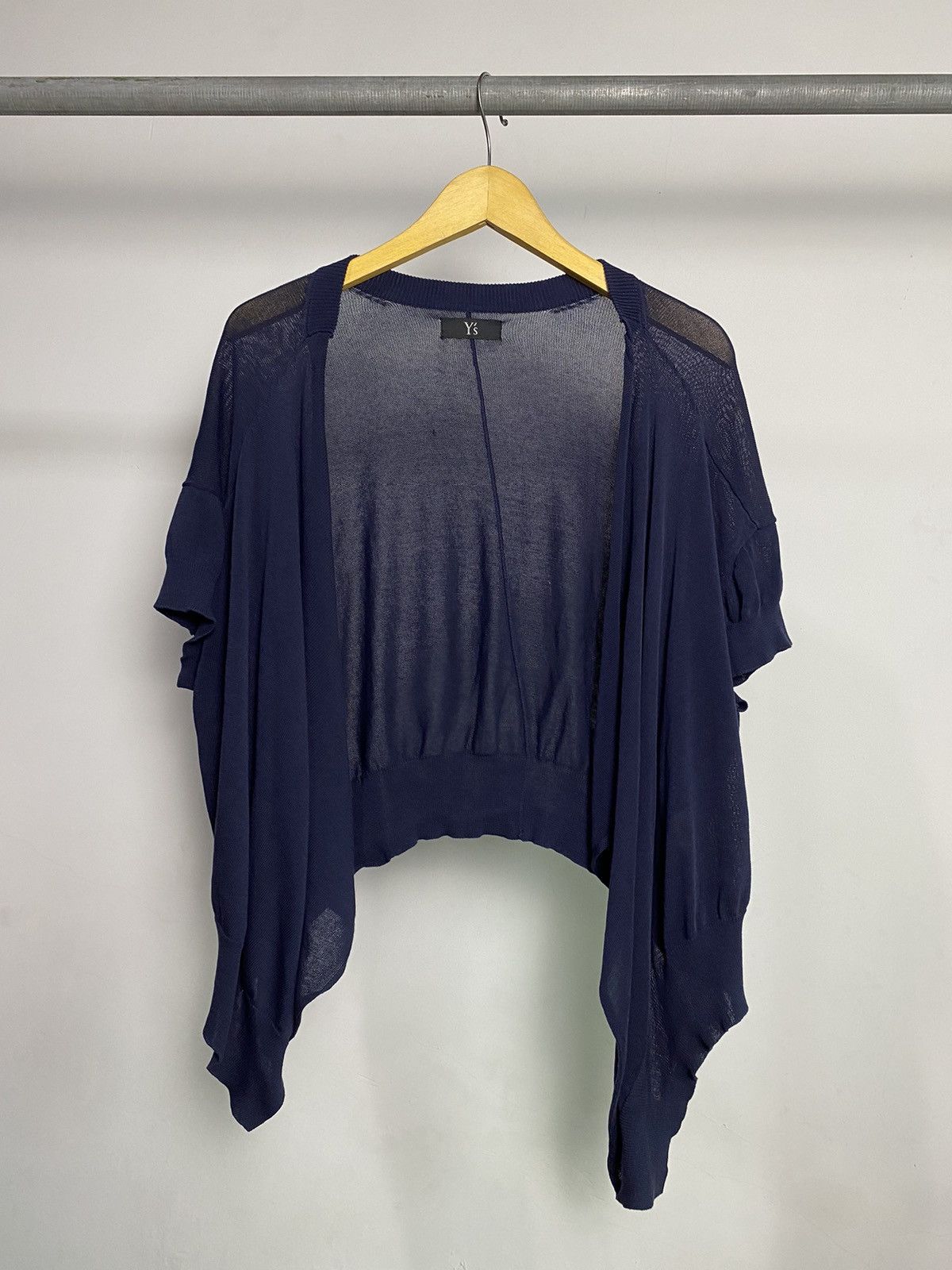 Yohji Yamamoto Assymetrical Layering Cardigan