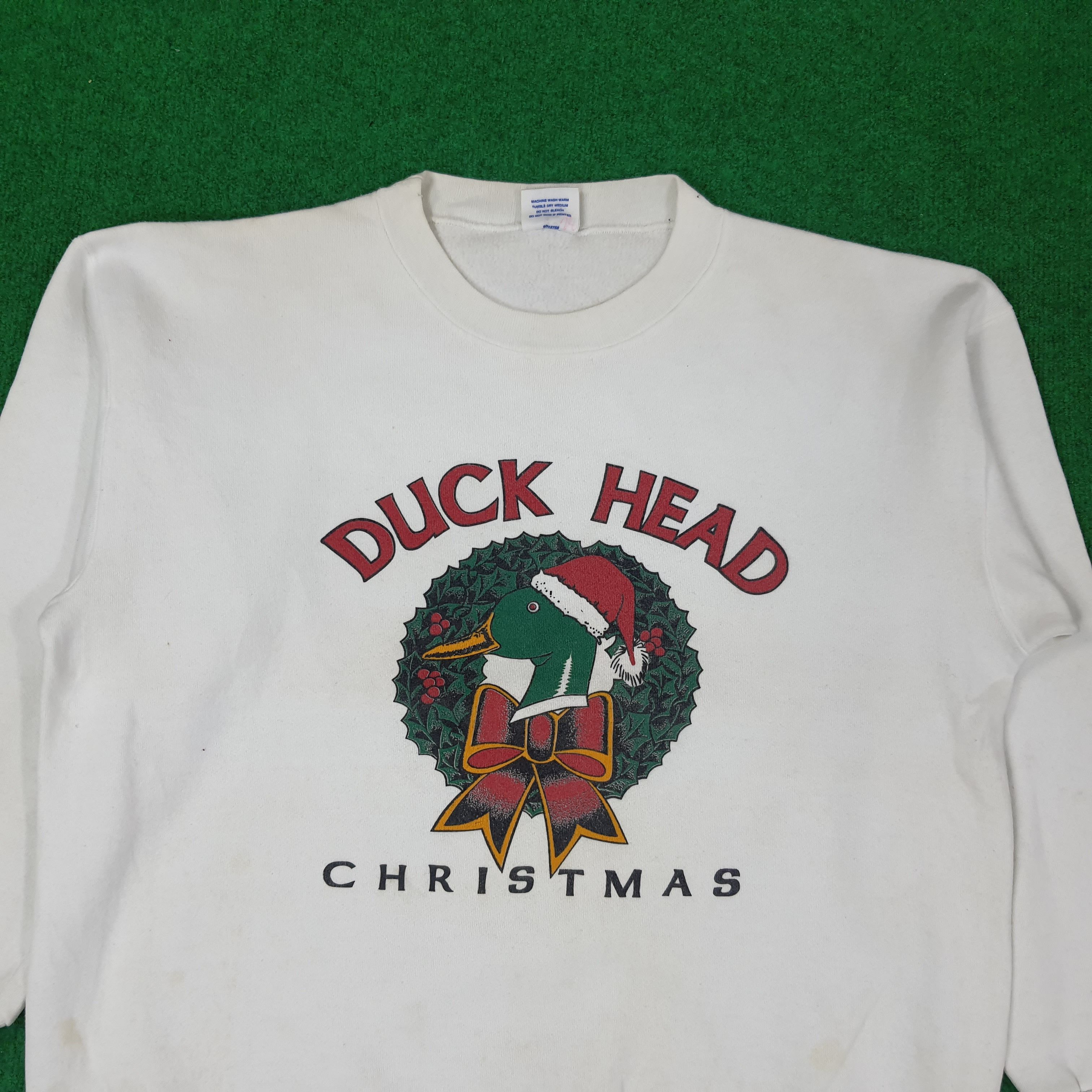 Duck Head Vintage Duck Head Christmas Winters Sweatshirt C253N7 Size US L / EU 52-54 / 3 - 2 Thumbnail