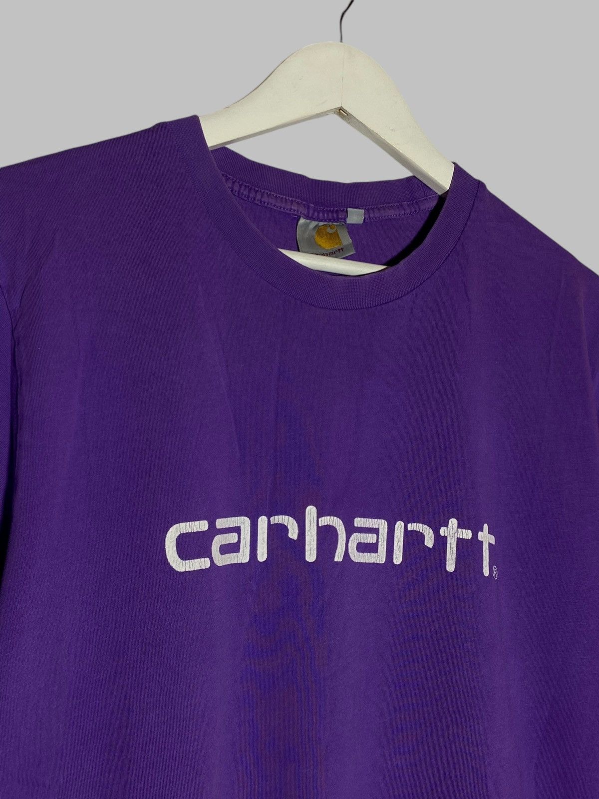 Carhartt × Vintage Vintage 00s Carhartt Purple Tylor The Creator Vibes T-shirt Size US L / EU 52-54 / 3 - 3 Thumbnail