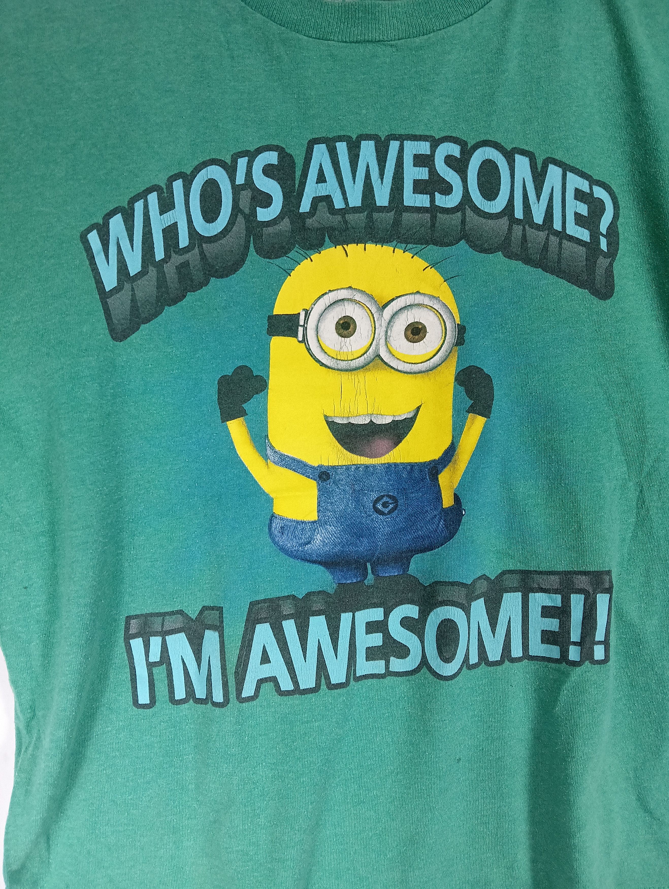 Cartoon Network VINTAGE DESPICABLE ME 2 BIG LOGO TEE Size US M / EU 48-50 / 2 - 3 Thumbnail