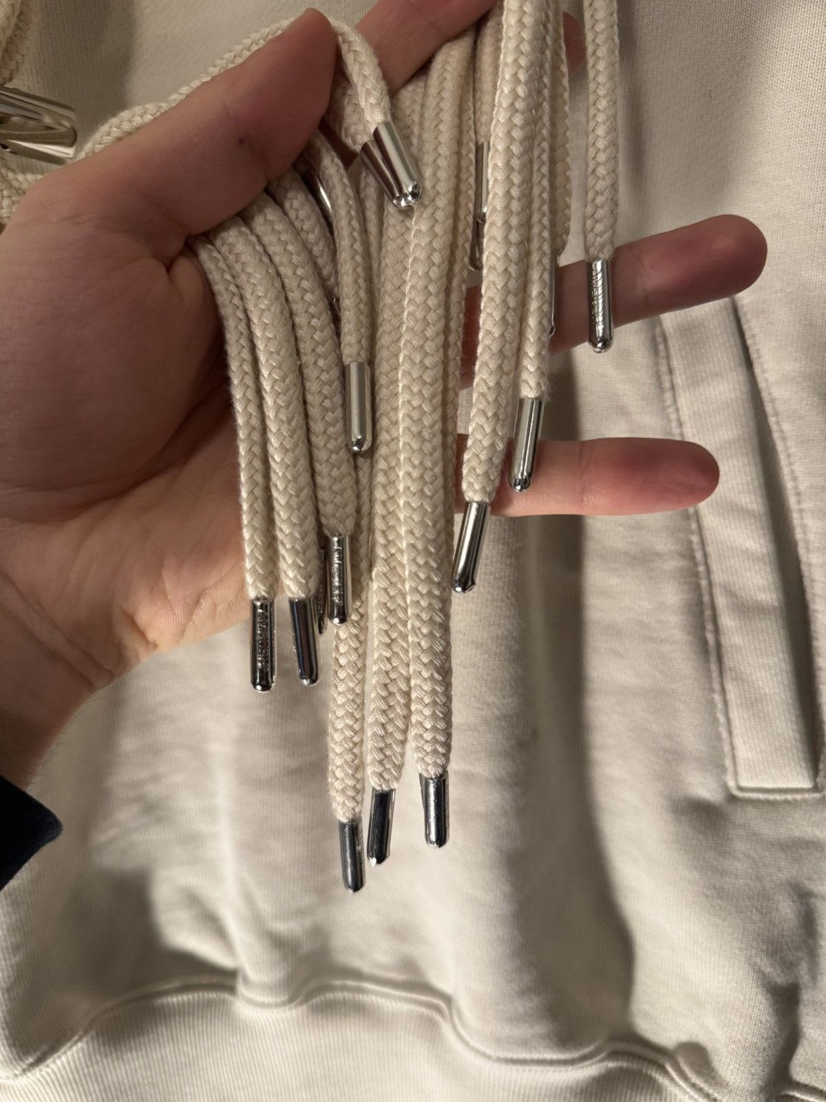 Ambush Design Ambush Multicord Hoodie Beige / White / Off White Medium M Size US M / EU 48-50 / 2 - 5 Thumbnail