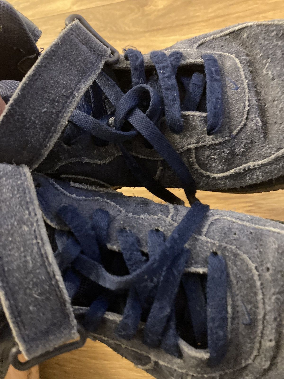 Nike Air Force 1 mid 07 binary blue Size US 8.5 / EU 41-42 - 11 Thumbnail