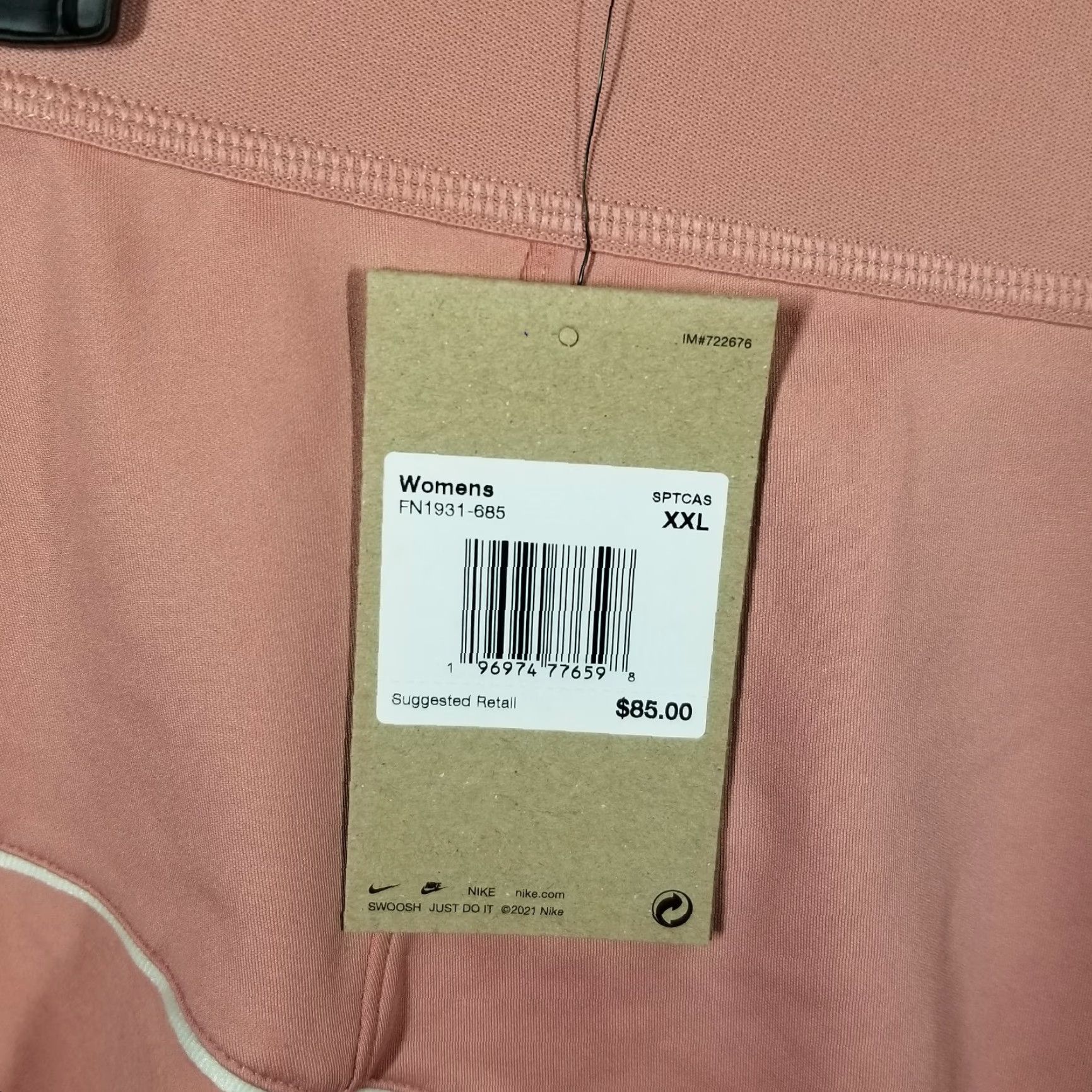 Nike Nike Serena Williams Design Crew Tennis Skirt Women XXL Pink Short Athletic Skort - 2XL Nike Brand Activewear Women’s Pink Athleisure 90s? Size 40" / US 18 - 3 Thumbnail