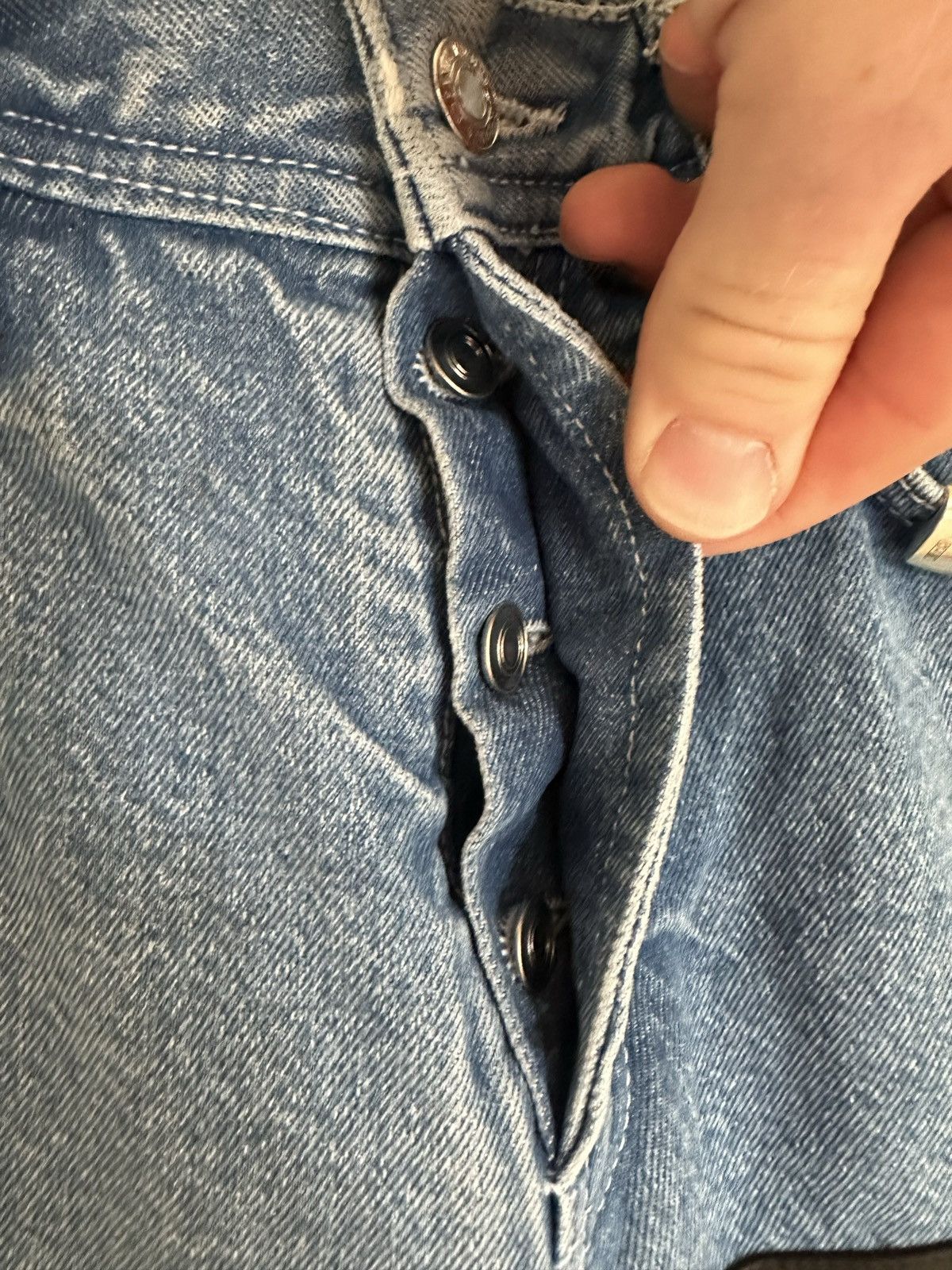 Enfants Riches Deprimes Enfants Riches Déprimés leather denim carpenter denim jeans Size US 28 / EU 44 - 15 Thumbnail
