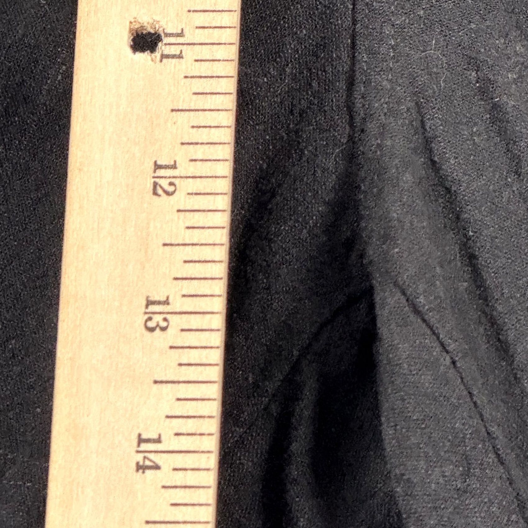 Vintage Falls Creek Pull On Shorts Womens Small Black Linen Blend Casual Lightweight Pockets Size 28" / US 6 / IT 42 - 3 Thumbnail