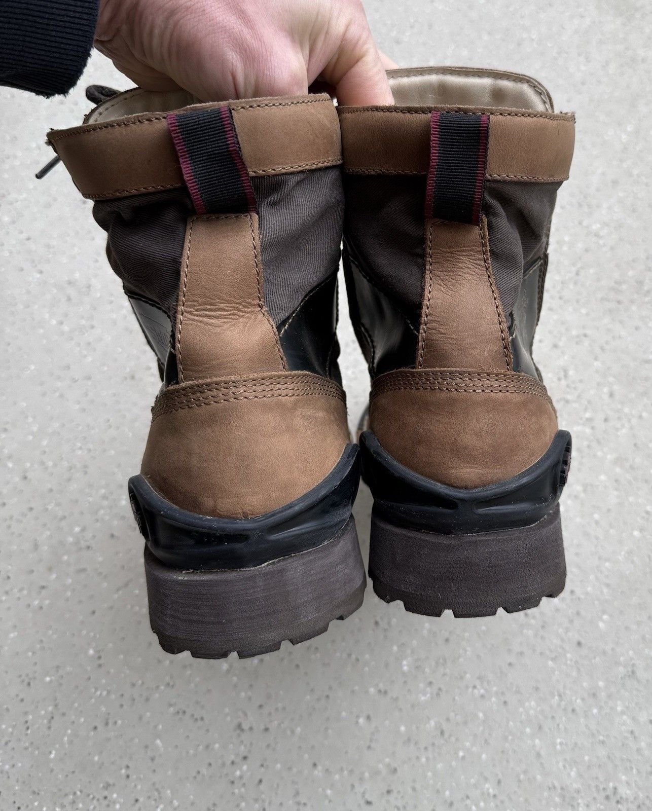 Smith's American Smith's American Combat Boots Mens Rare Rubber Avant Garde Size US 7.5 / EU 40-41 - 8 Thumbnail