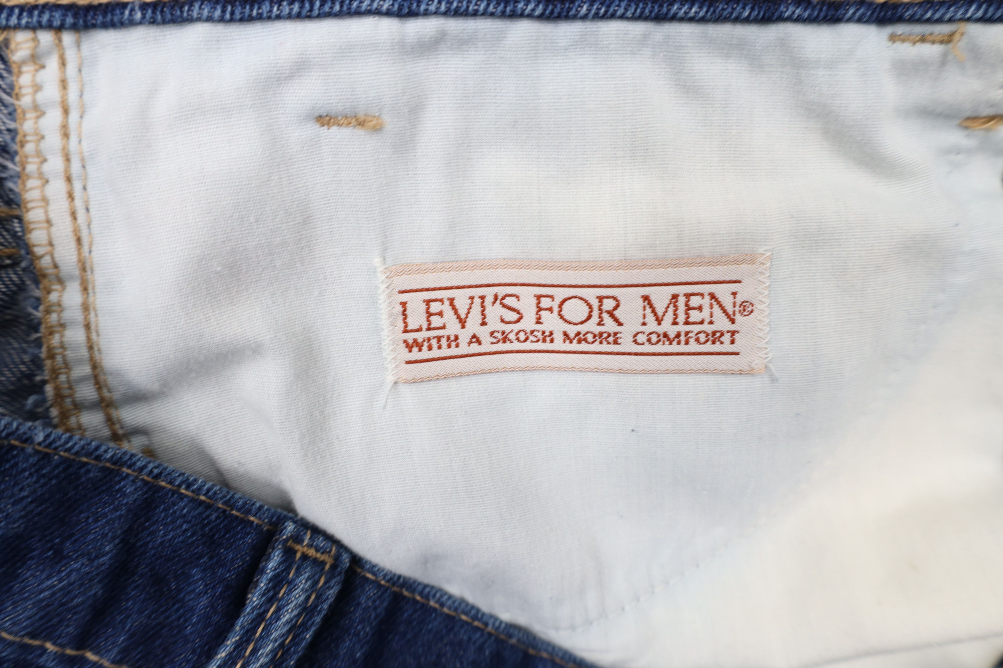 Levi's × Vintage Vintage 90s Levis Orange Tab Relaxed Fit Bootcut Denim Jeans Size US 36 / EU 52 - 11 Thumbnail