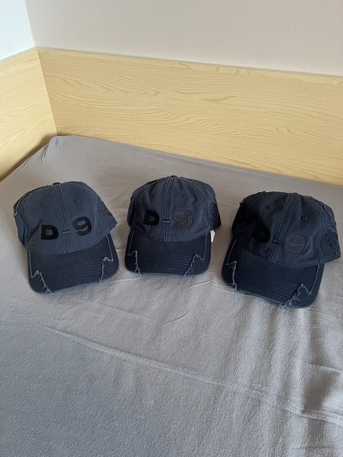 image of Drain Gang D9 Nyc Exclusive Hat in Navy, Men's