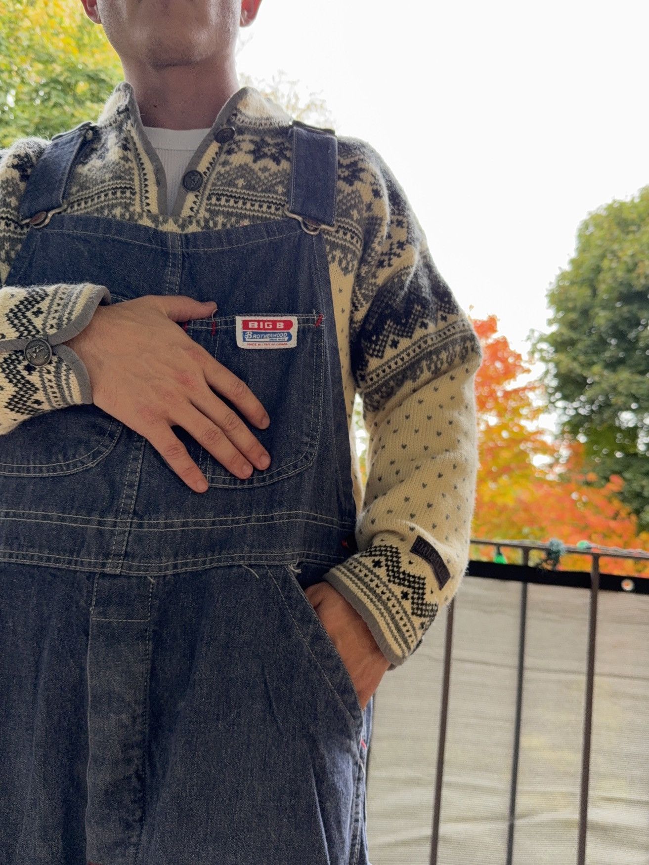 Other Rare vintage big b brotherhood overalls 1970’s Size US 38 / EU 54 - 3 Thumbnail
