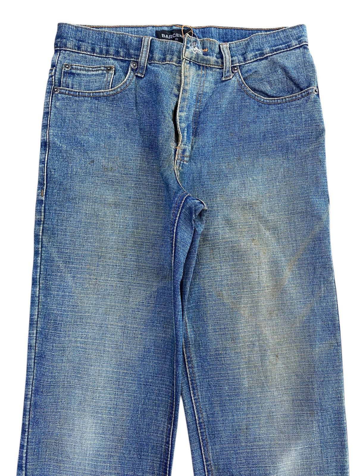 Japanese Brand Barcedons Japanese Brand Mud Faded Wash Style Loose Jeans Size US 30 / EU 46 - 2 Thumbnail