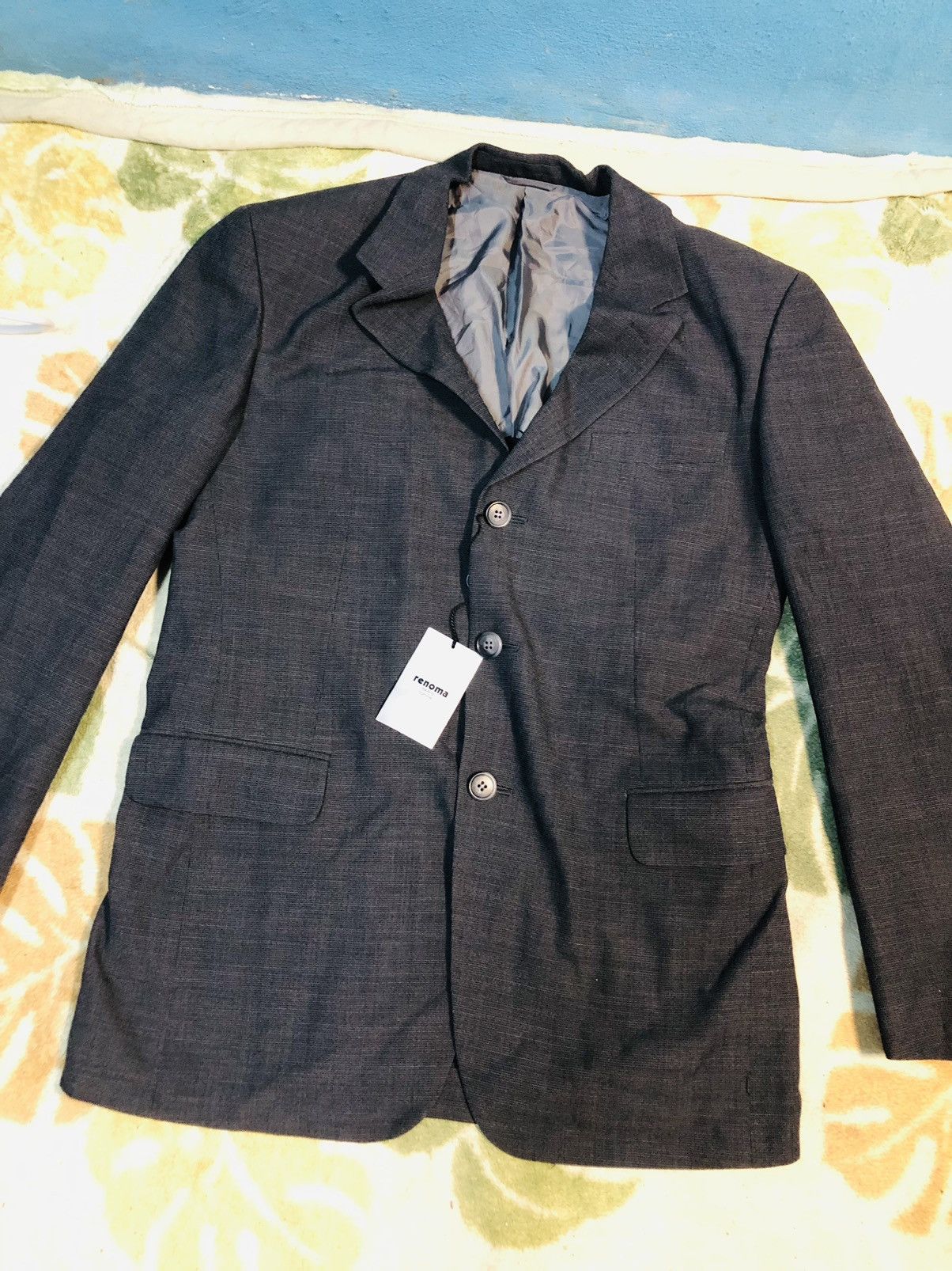 Renoma × Vintage Renoma Paris Homme Coats Blazer Jacket (28) Size US M / EU 48-50 / 2 - 3 Thumbnail