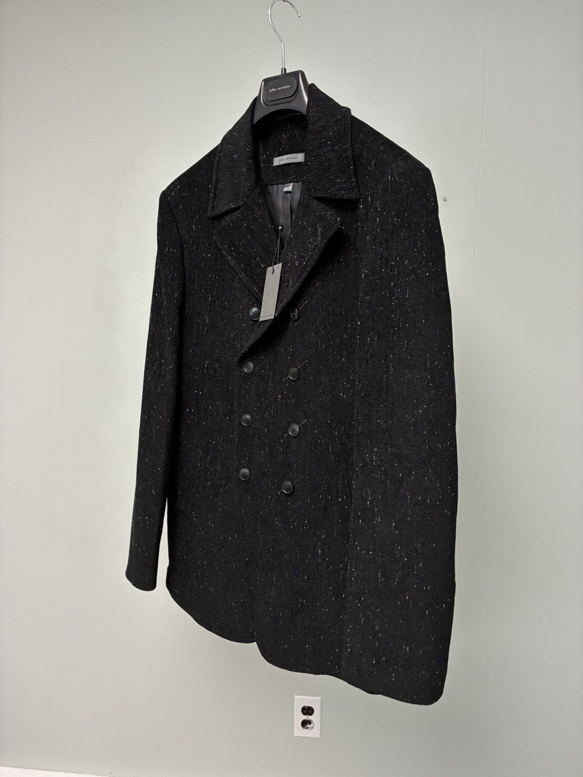 John Varvatos Hart Double Breasted Peacoat EU 48 USA 38 Size US M / EU 48-50 / 2 - 10 Thumbnail